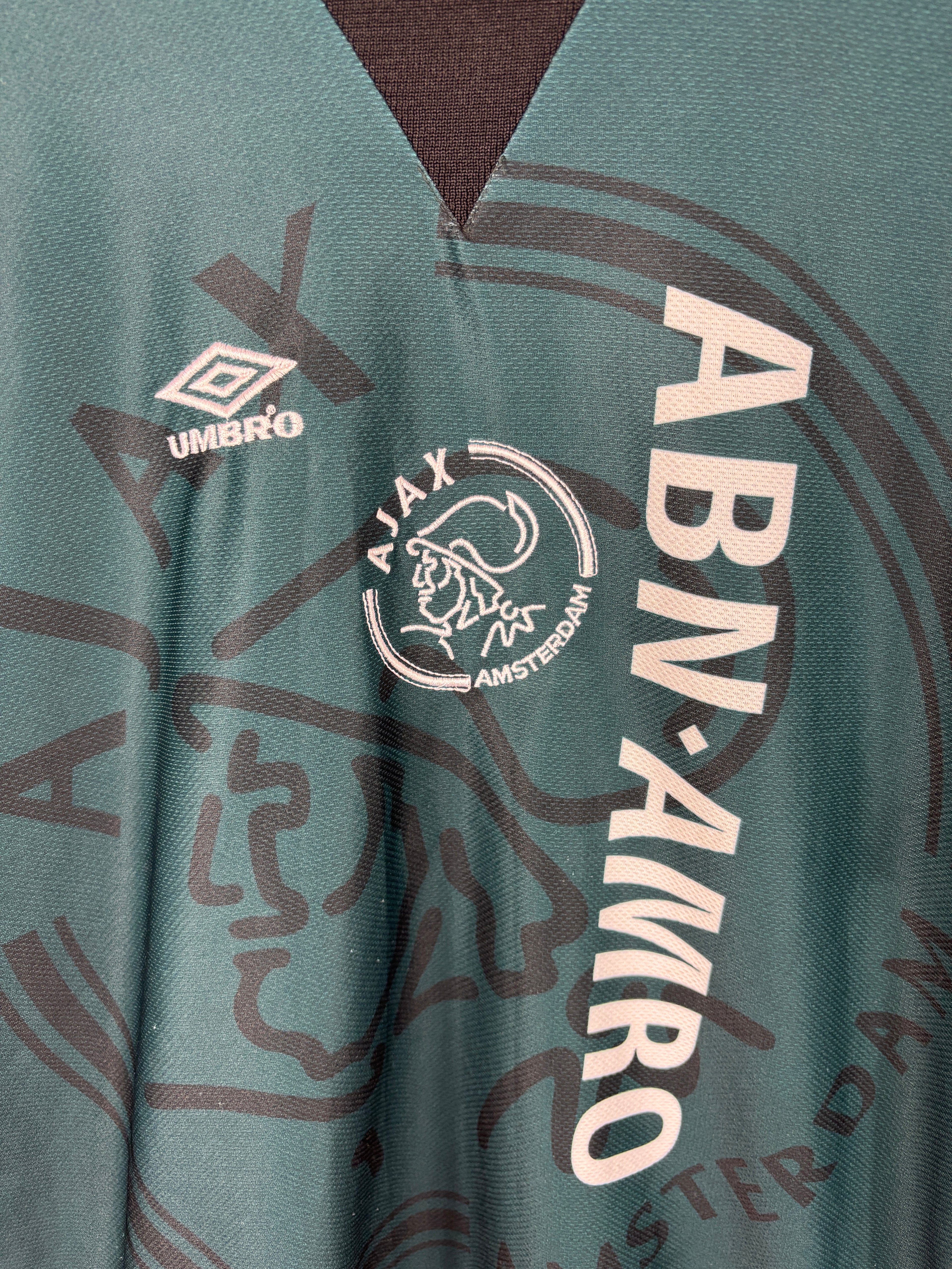 AJAX 1995/96 #18 AWAY SHIRT (L) UMBRO