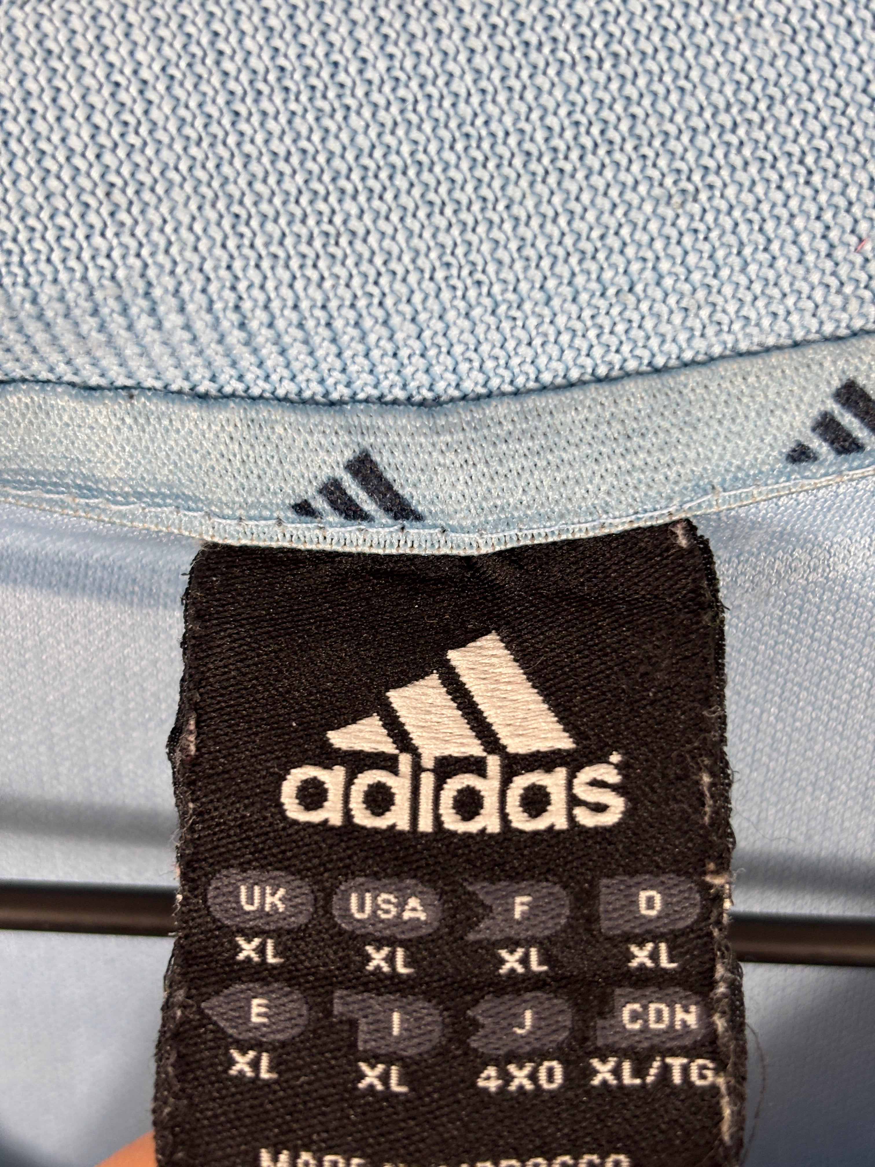 AJAX 2002/03 ZLATAN #9 AWAY SHIRT (XL) ADIDAS