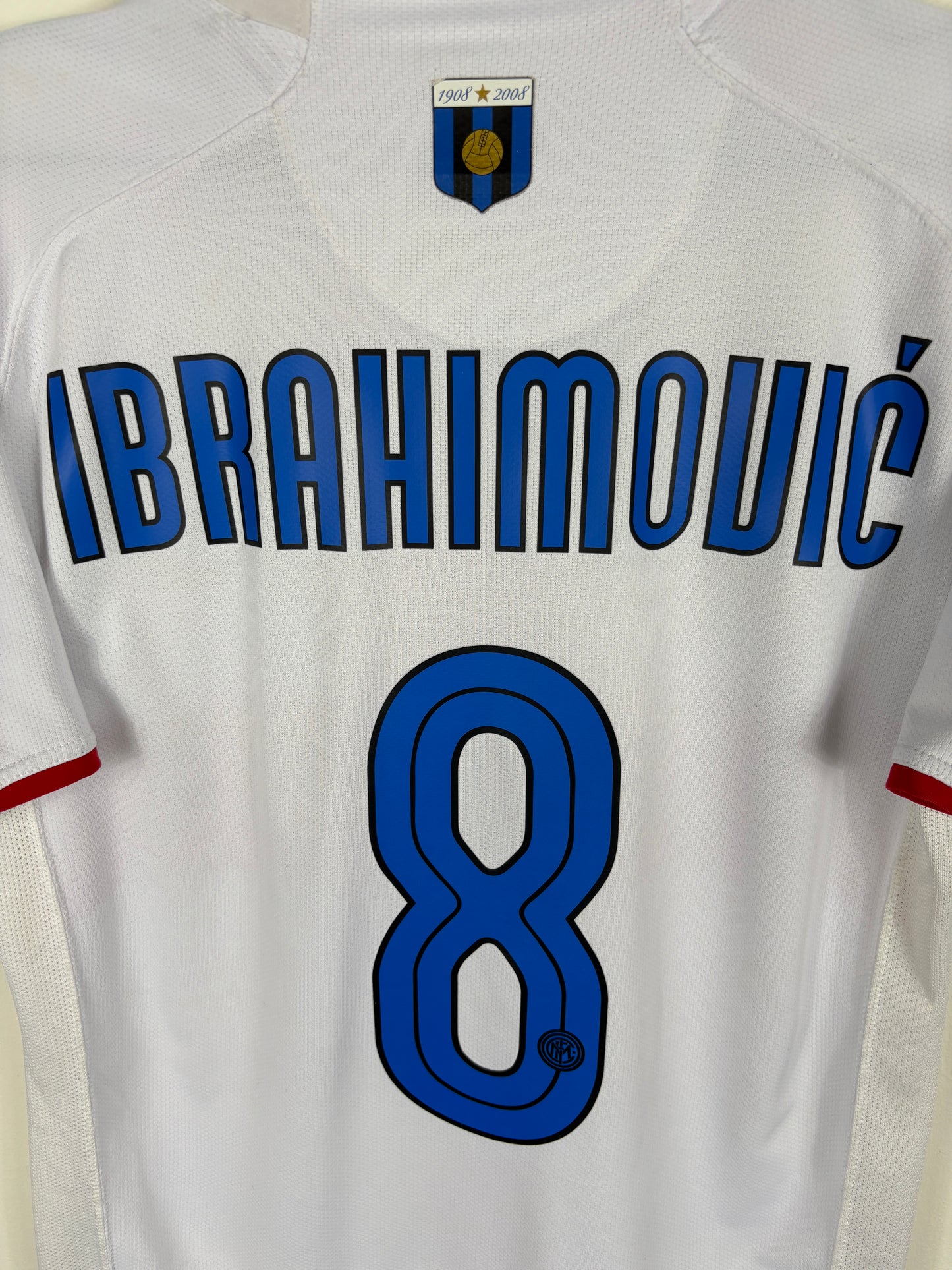 INTER MILAN 2007/2008 IBRAHIMOVIC AWAY SHIRT (M) NIKE