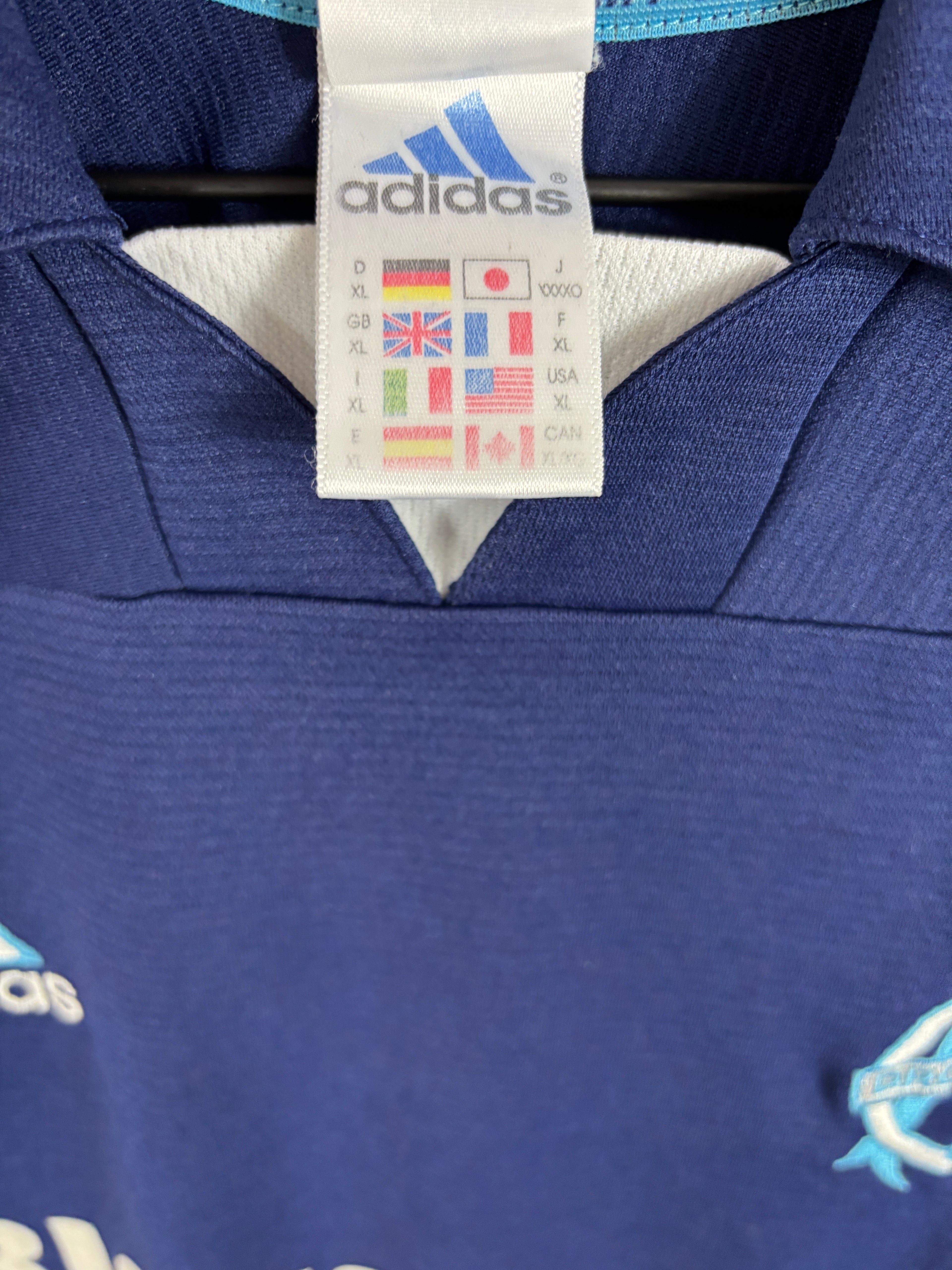 MARSEILLE 1999/00 AWAY SHIRT (M) ADIDAS