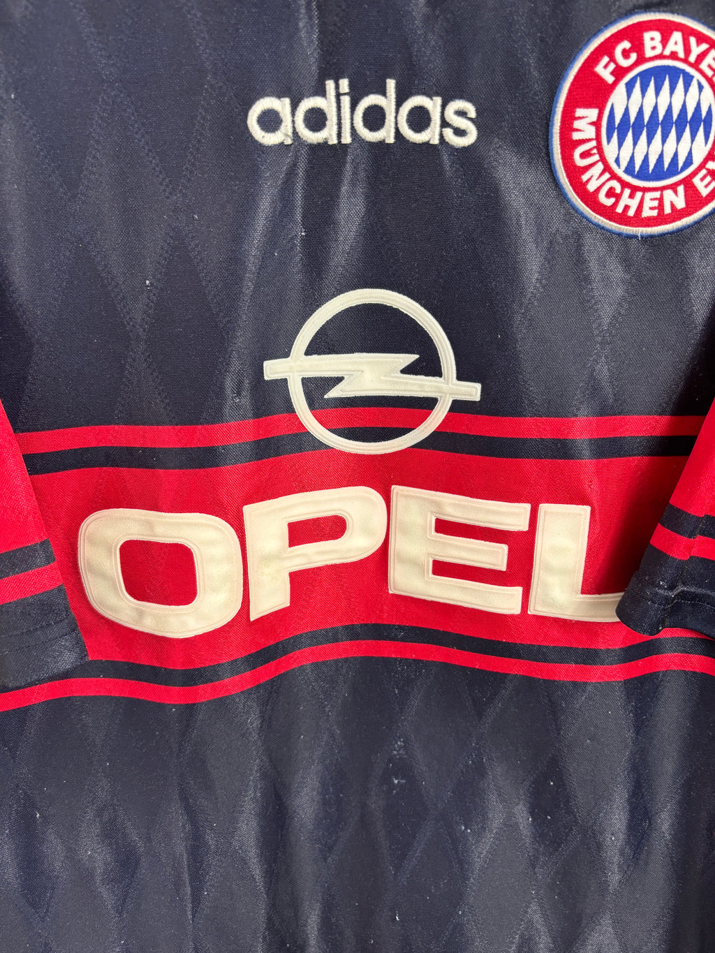 BAYERN MUNICH 1997/99 HOME SHIRT (M) ADIDAS