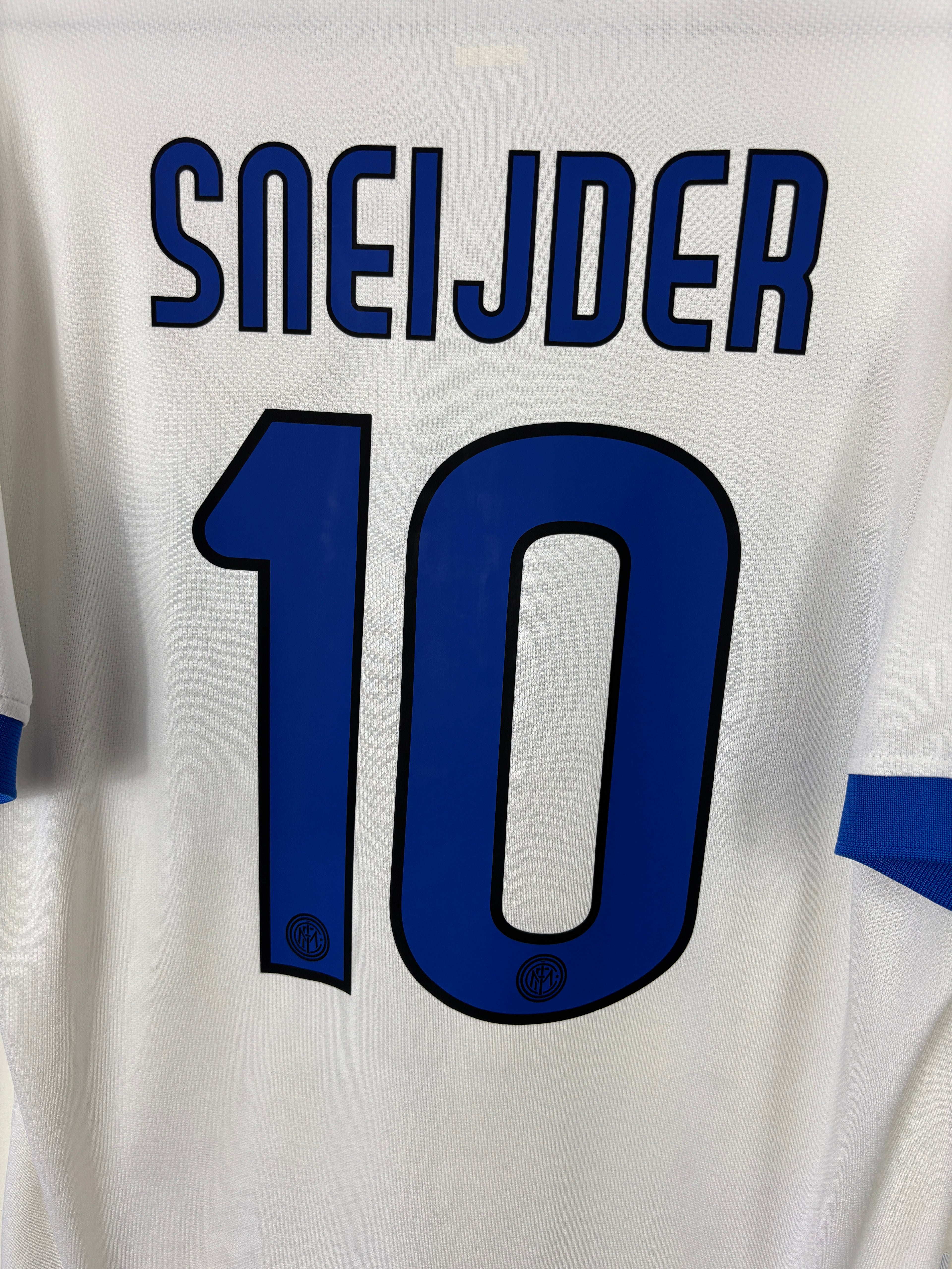 INTER MILAN 2009/10 SNEIJDER #10 AWAY SHIRT (L) NIKE