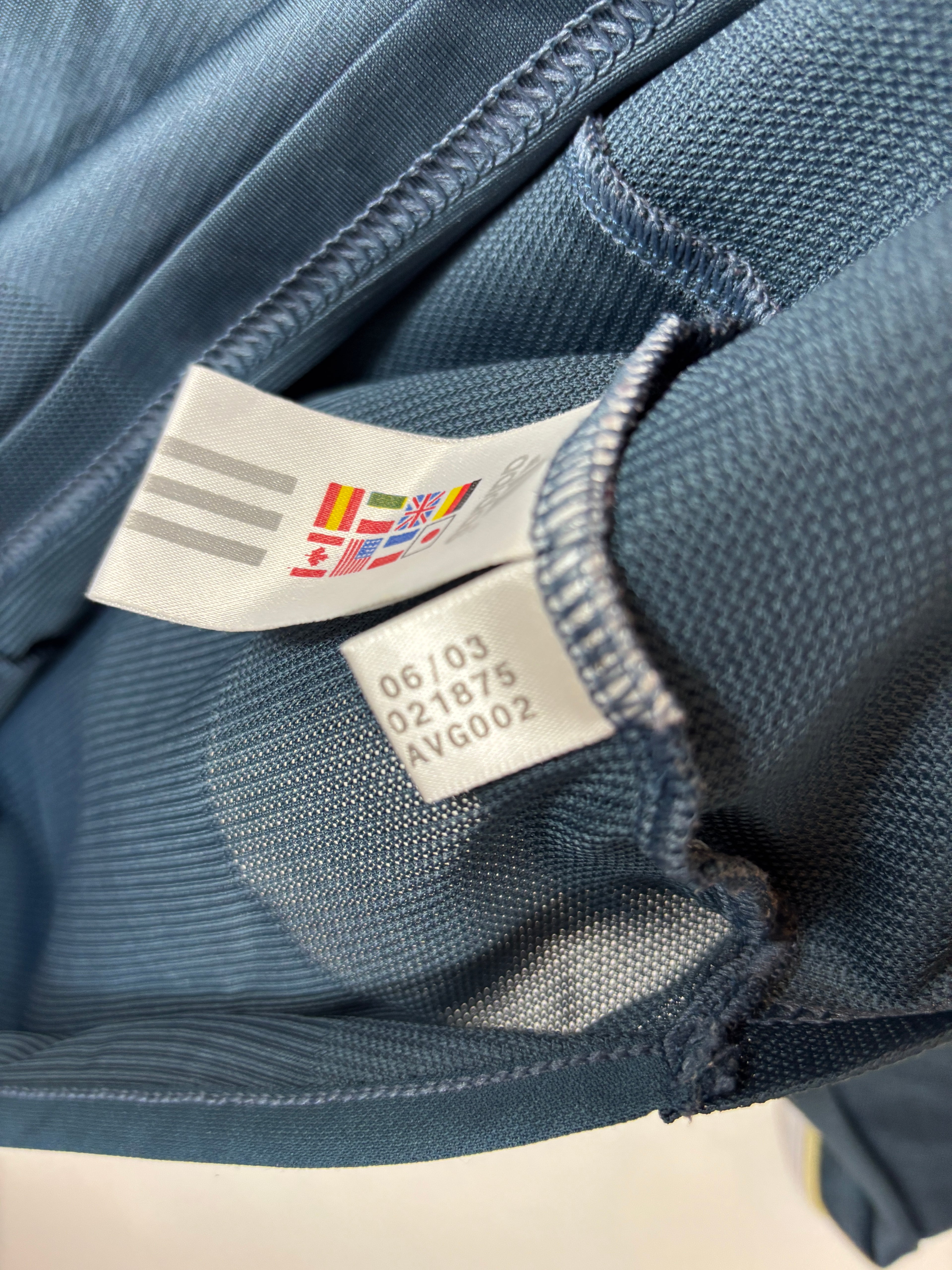 AJAX 2003/04 IBRAHIMOVIC #9 AWAY SHIRT (M) ADIDAS