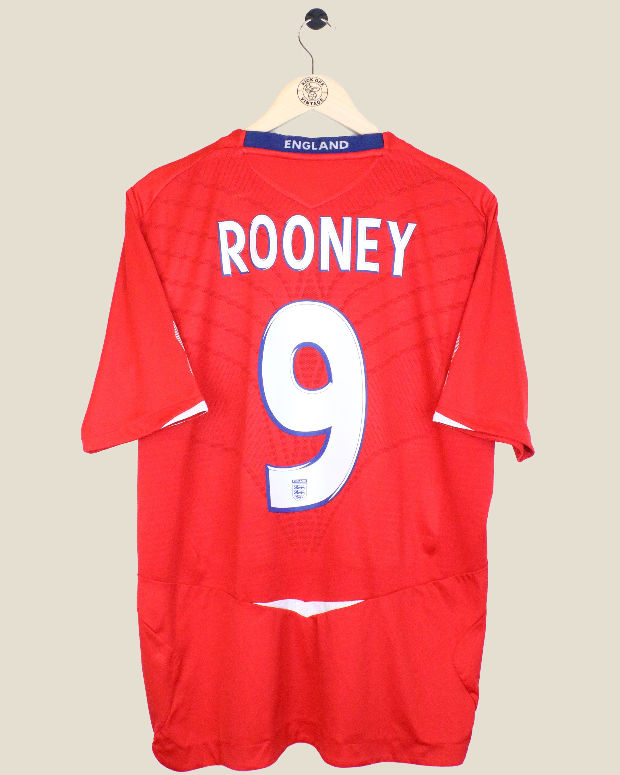 ENGLAND 2008 ROONEY AWAY (L) UMBRO