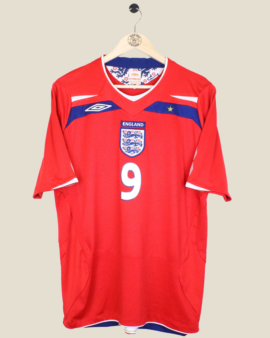 ENGLAND 2008 ROONEY AWAY (L) UMBRO