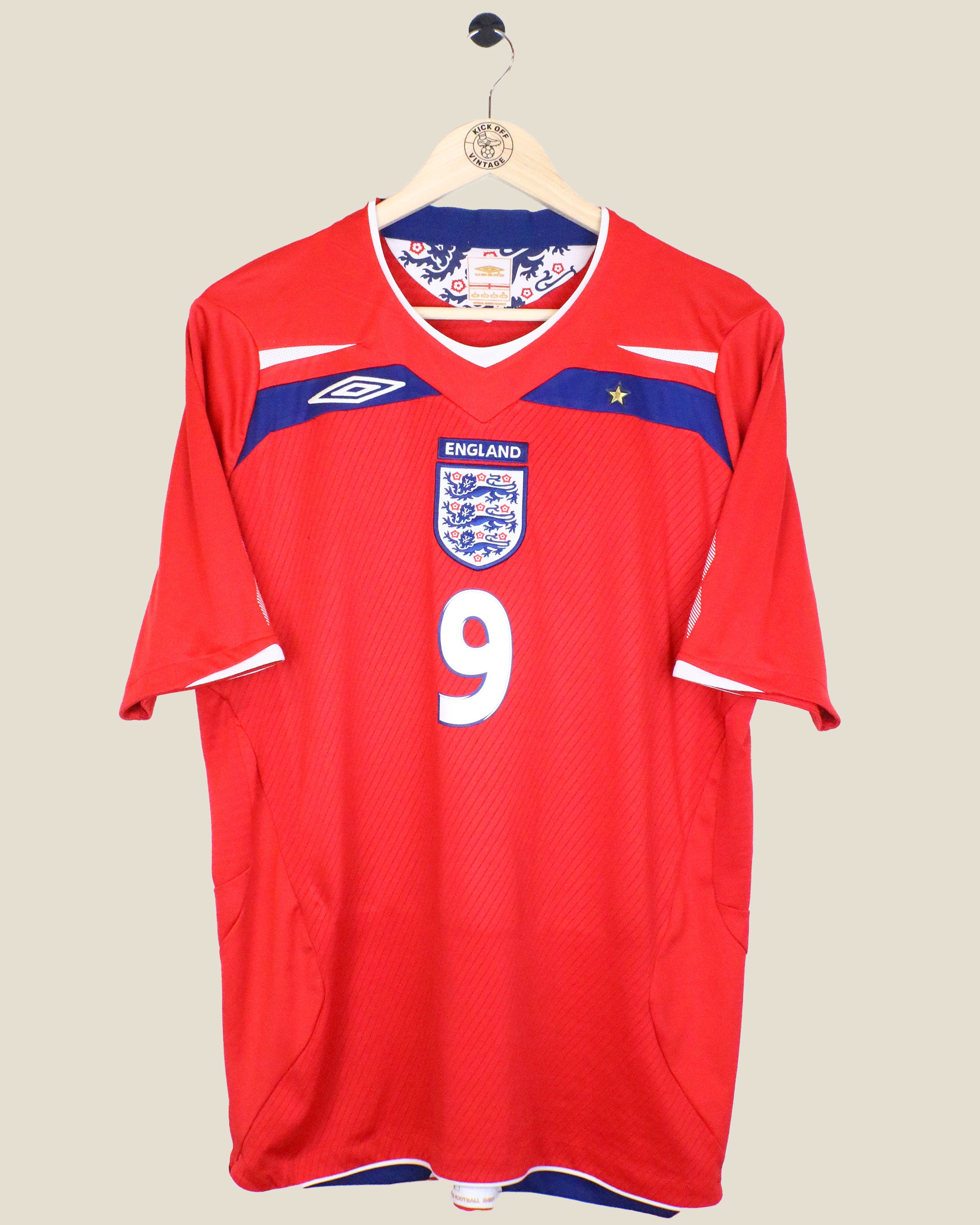 ENGLAND 2008 ROONEY AWAY (L) UMBRO
