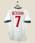 ENGLAND 2000 BECKHAM HOME SHIRT (L) UMBRO