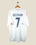 ENGLAND 2006 BECKHAM HOME SHIRT (XXXL) UMBRO
