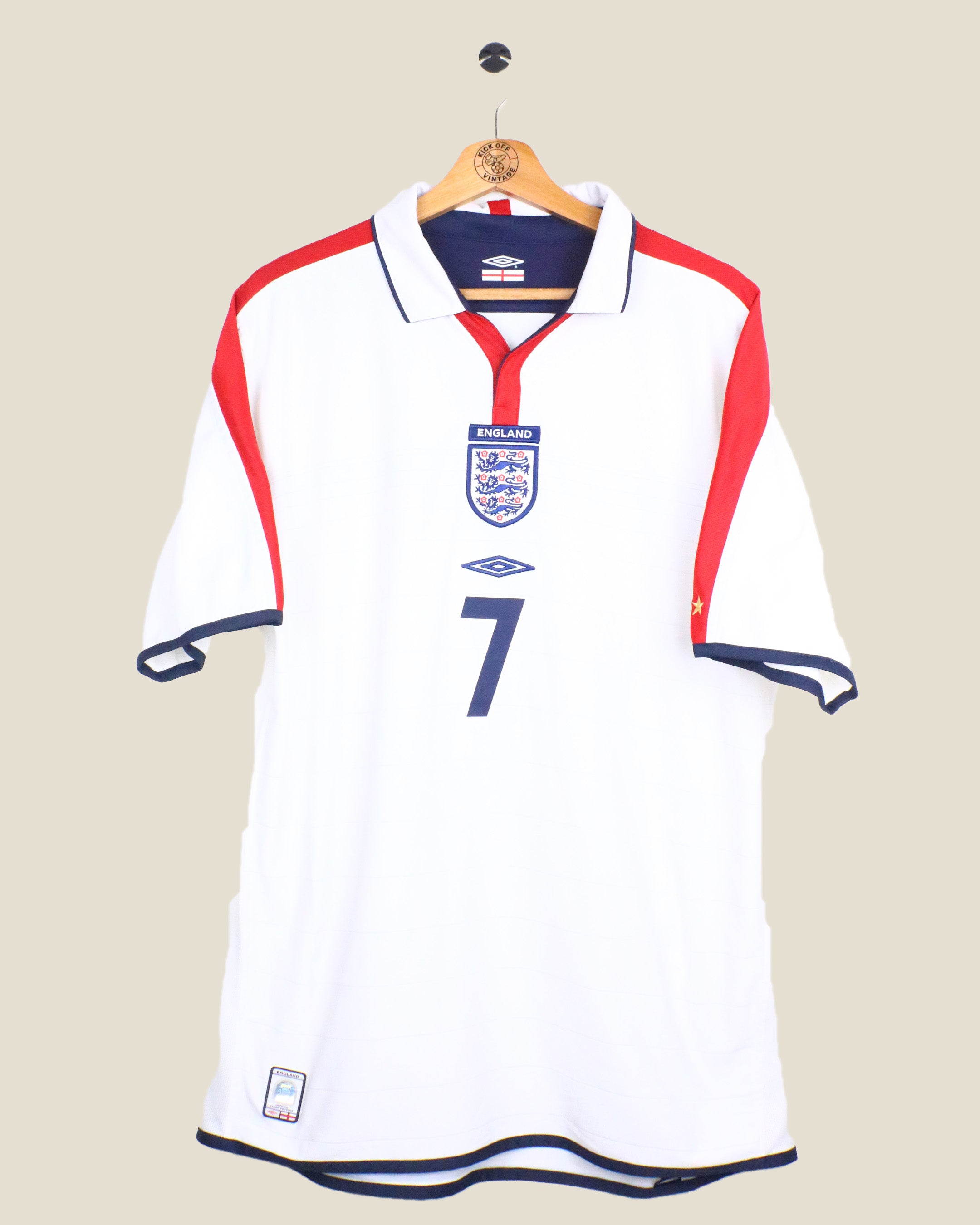 ENGLAND 2004 BECKHAM HOME (L) UMBRO