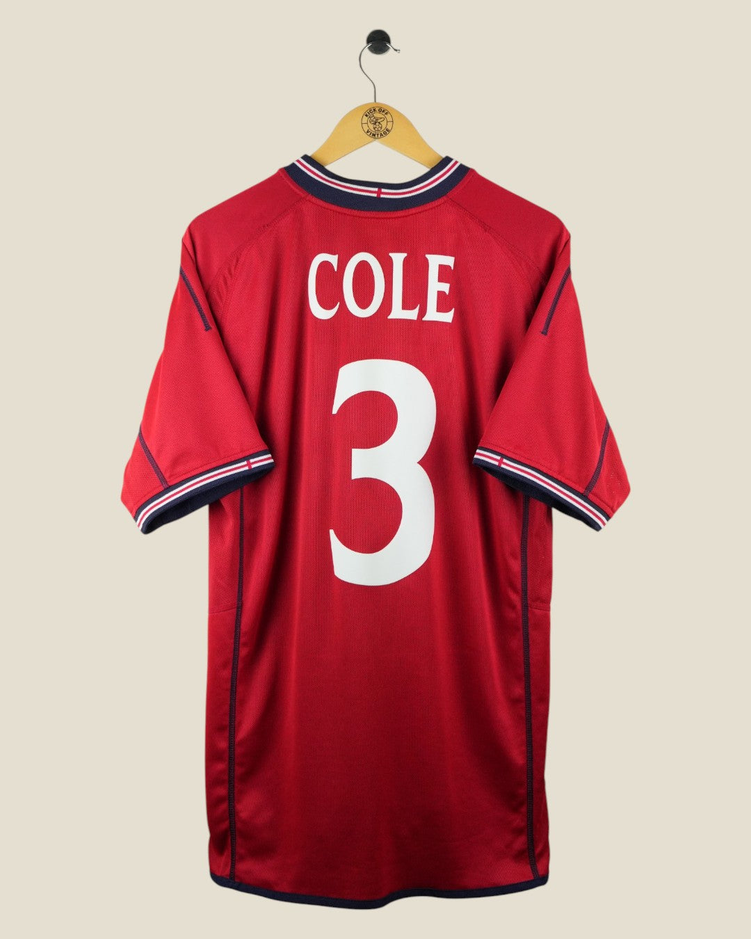 ENGLAND 2002 COLE AWAY SHIRT (XL) UMBRO