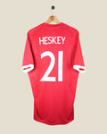 ENGLAND 2010 HESKEY AWAY SHIRT (XL) UMBRO