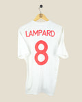 ENGLAND 2008 LAMPARD HOME SHIRT (M) UMBRO