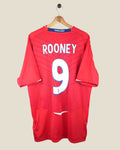 ENGLAND 2008 ROONEY AWAY SHIRT (XL) UMBRO