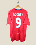 ENGLAND 2008 ROONEY AWAY SHIRT (L) UMBRO
