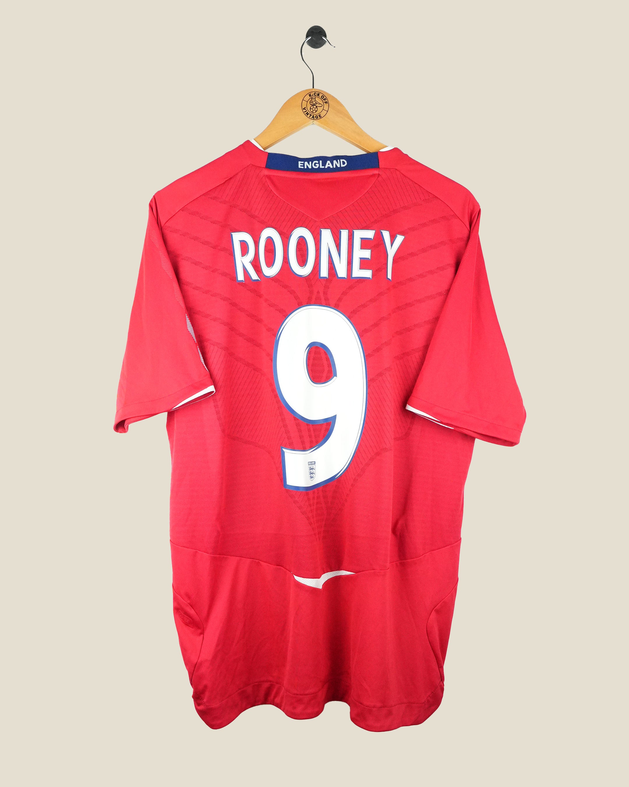ENGLAND 2008 ROONEY AWAY SHIRT (L) UMBRO