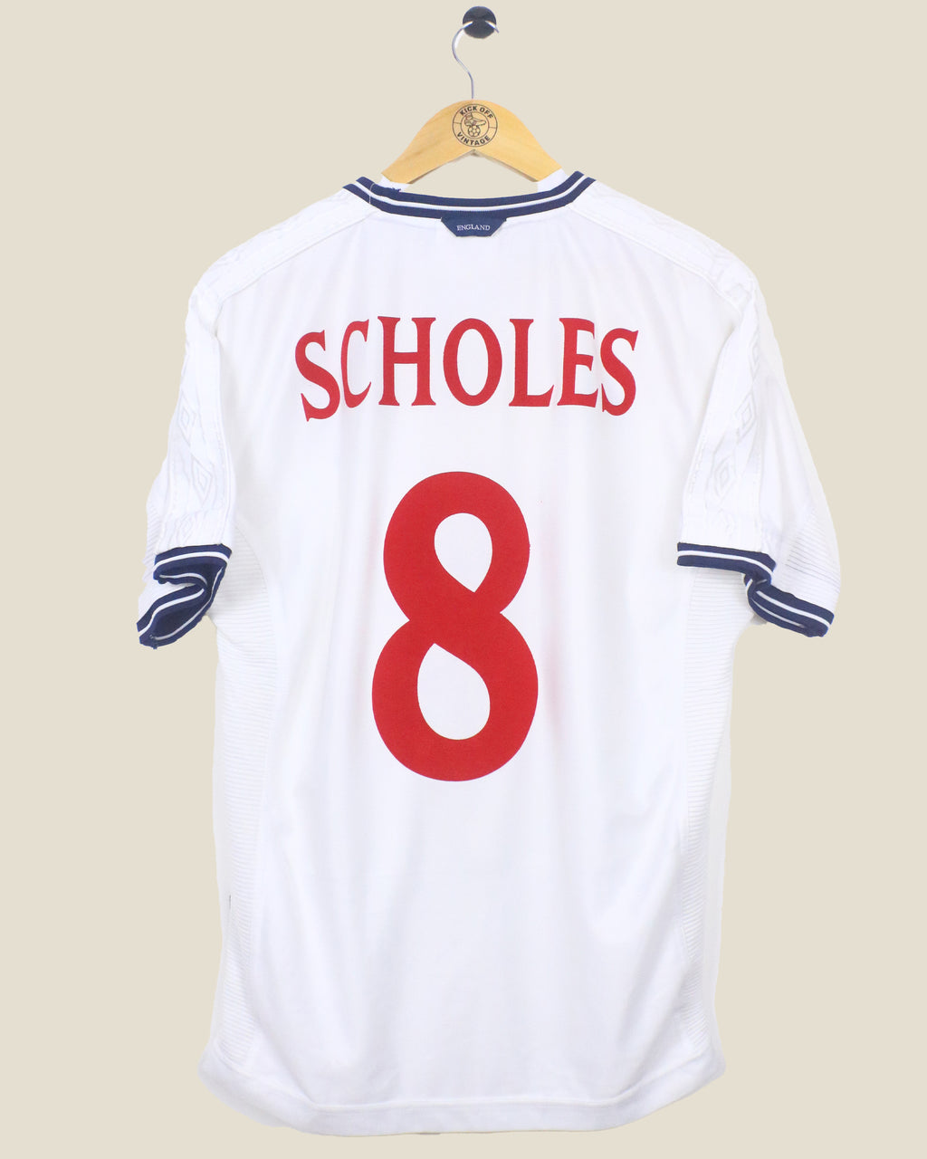 ENGLAND 2000 SCHOLES HOME (L) UMBRO