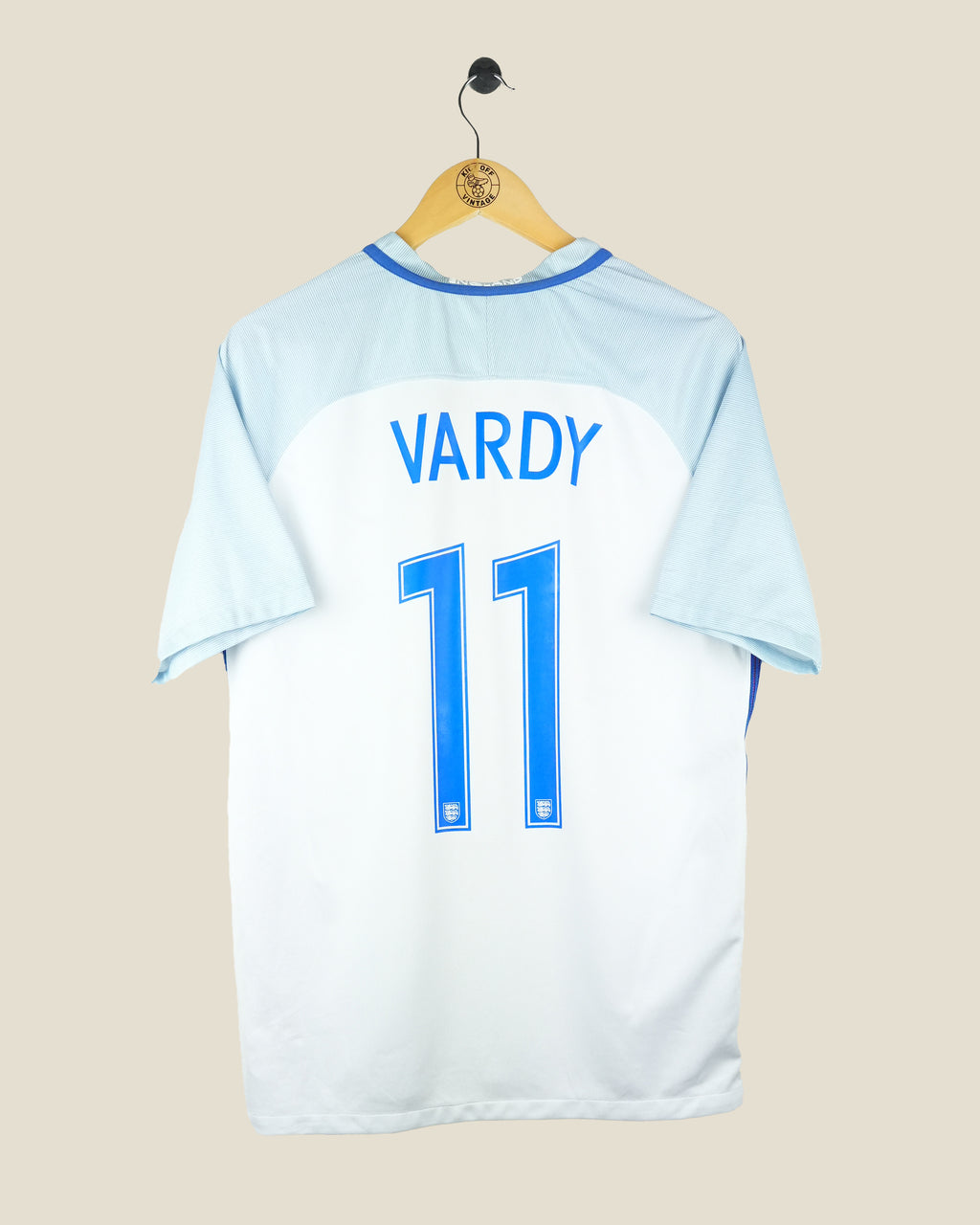 ENGLAND 2016 VARDY HOME SHIRT (L) NIKE