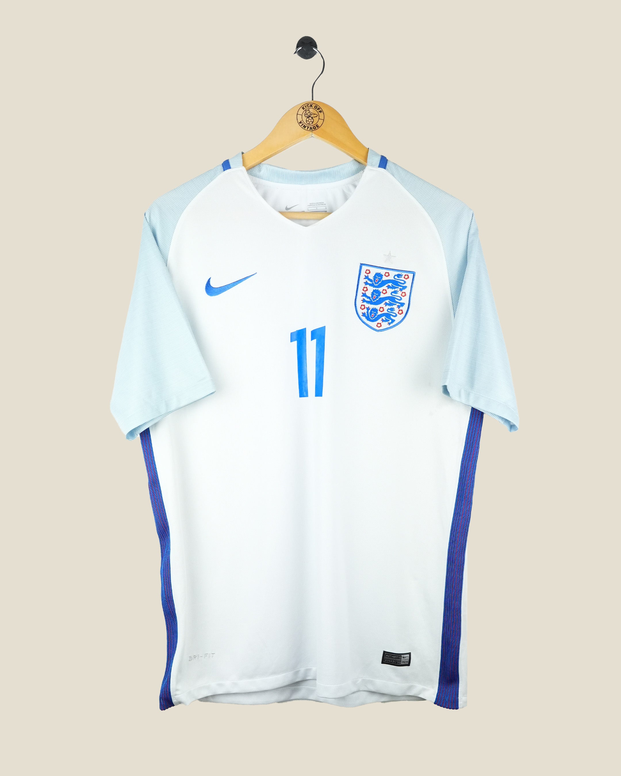 ENGLAND 2016 VARDY HOME SHIRT (L) NIKE