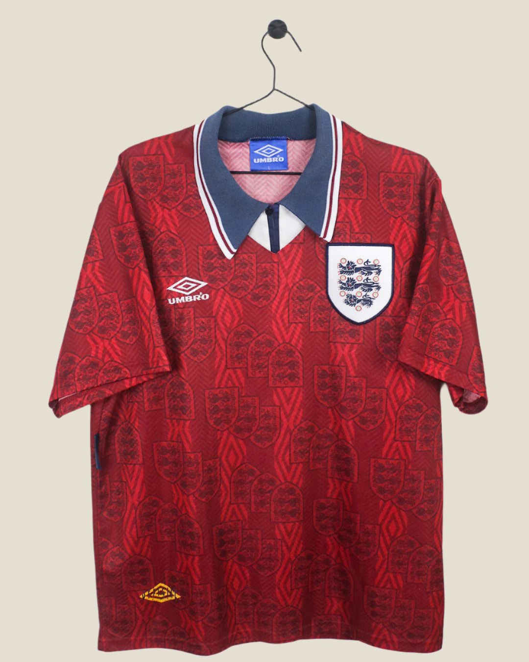 ENGLAND 1994 AWAY SHIRT (L) UMBRO