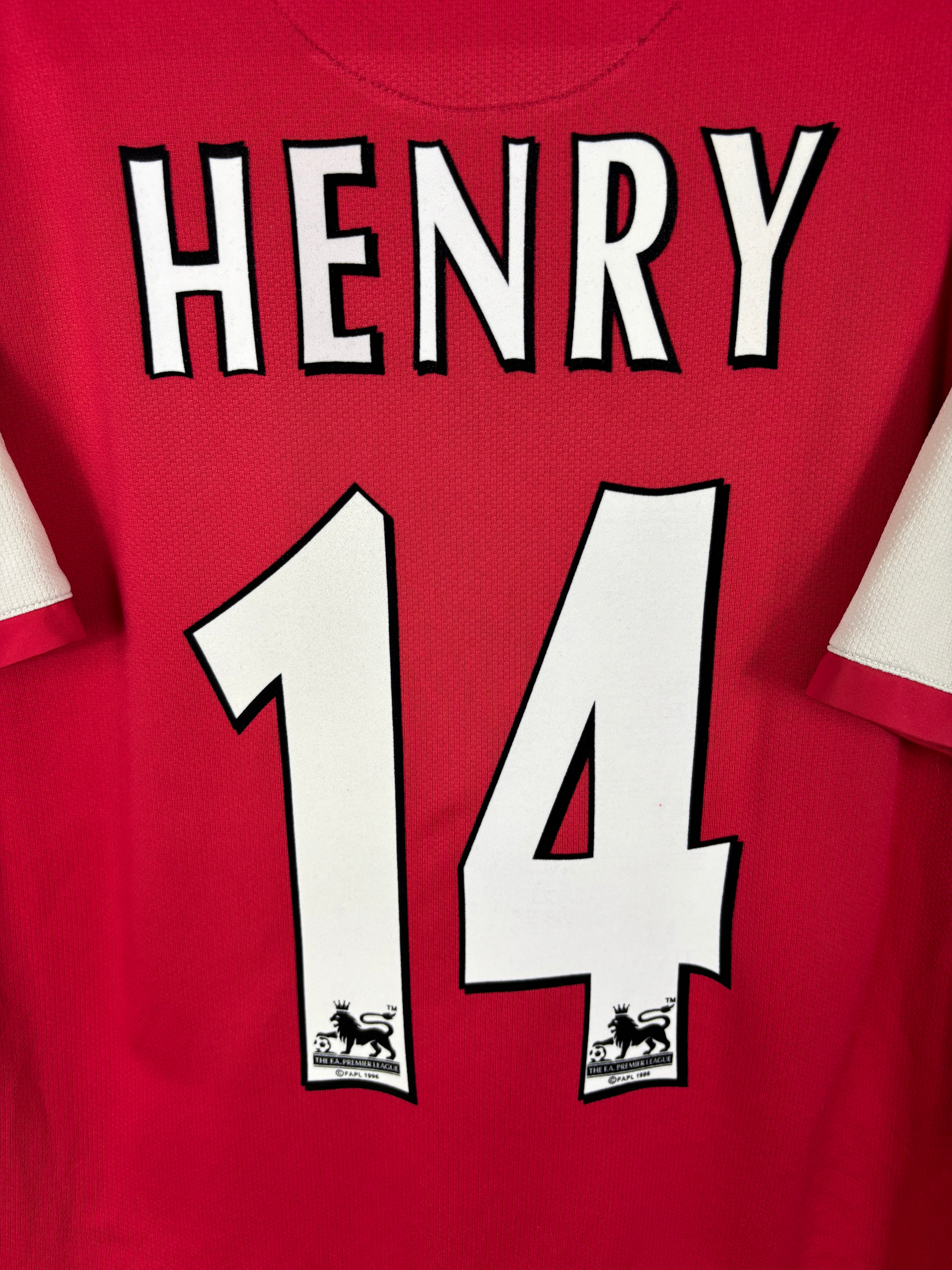 ARSENAL 2006/07 HENRY #14 HOME SHIRT (L) NIKE