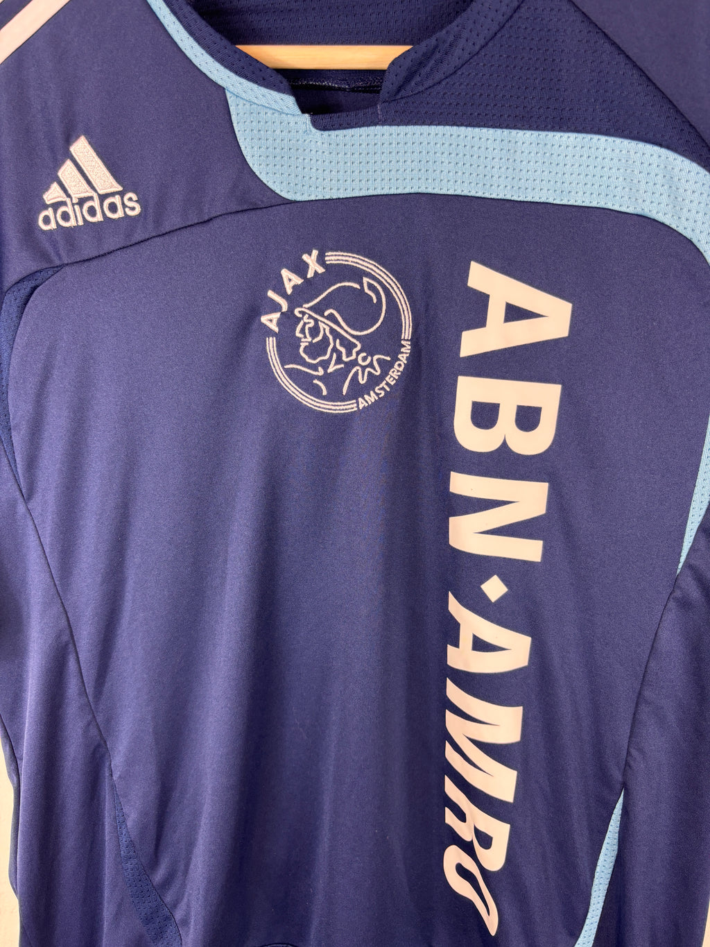 AJAX 2007/08 HUNTELAAR #9 AWAY SHIRT (M) ADIDAS