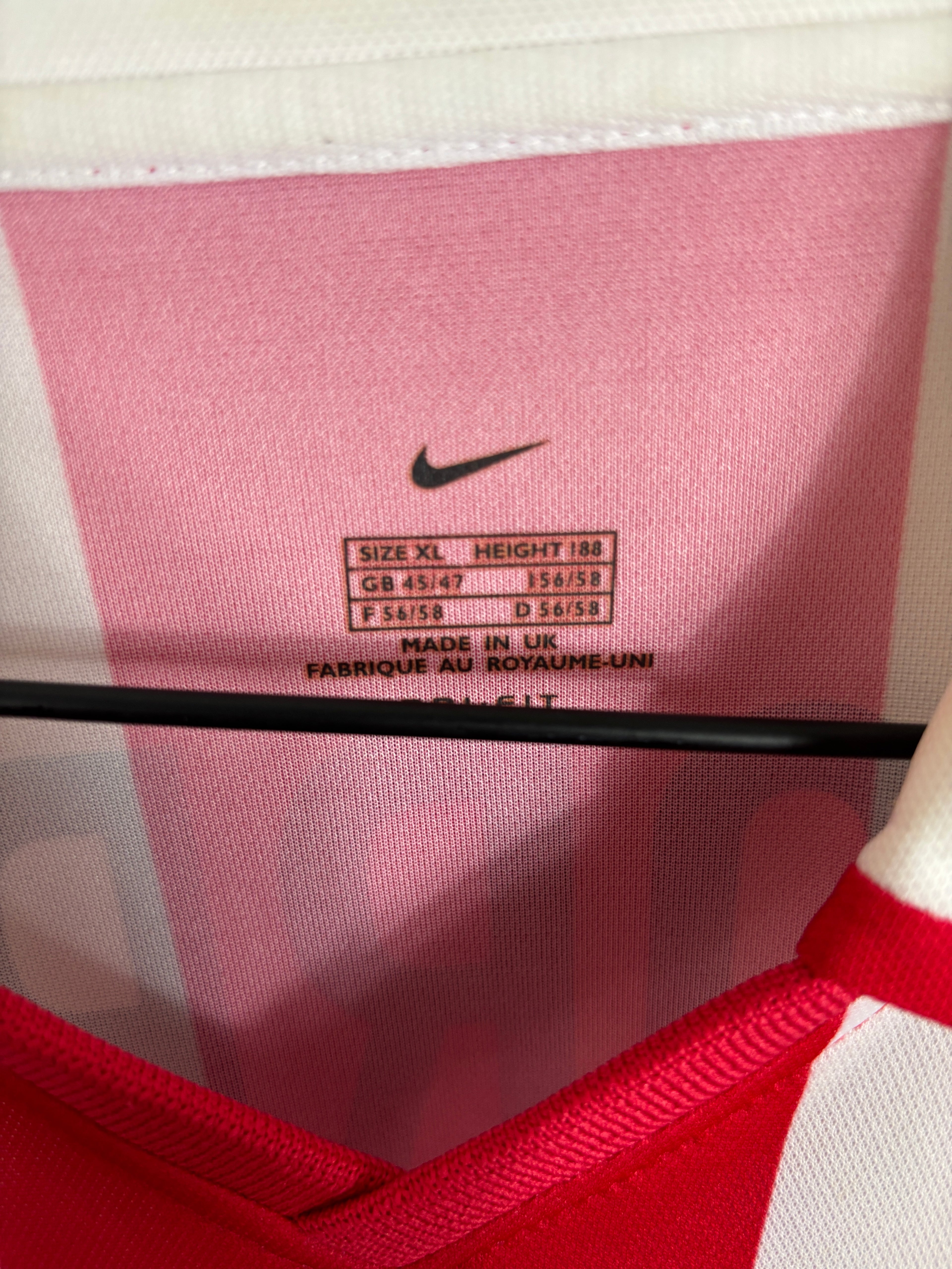 ATLETICO MADRID 2001/02 TORRES #9 HOME SHIRT (XL) NIKE