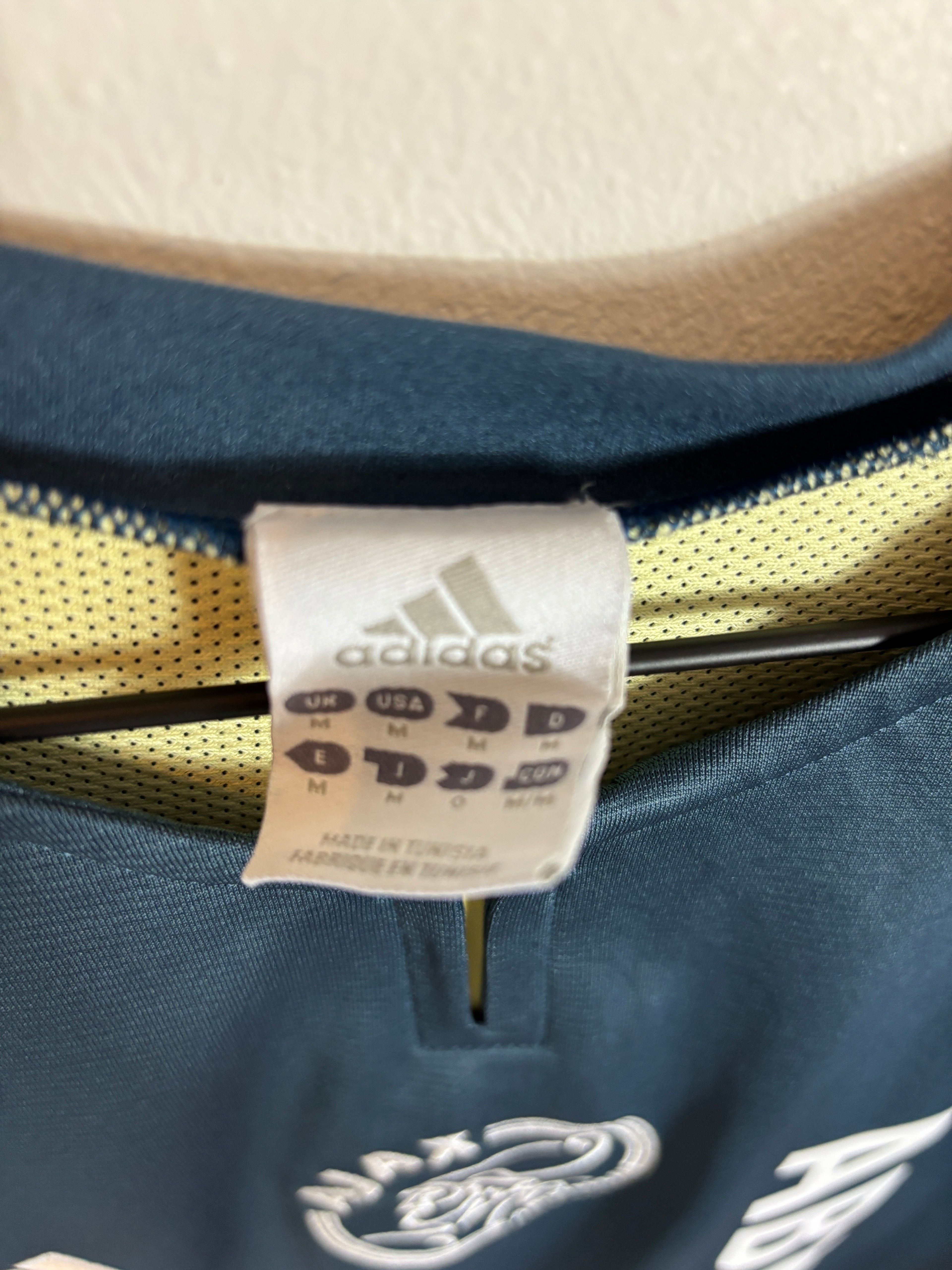 AJAX 2003/04 VAN DER VAART #10 AWAY SHIRT (M) ADIDAS