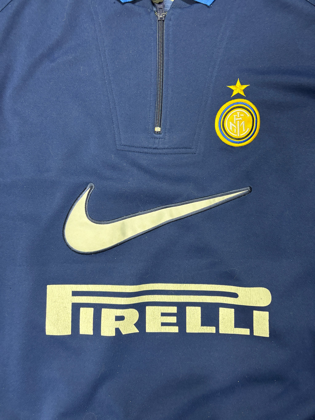 INTER MILAN 1998/99 TRAINING SWEATER (L) NIKE