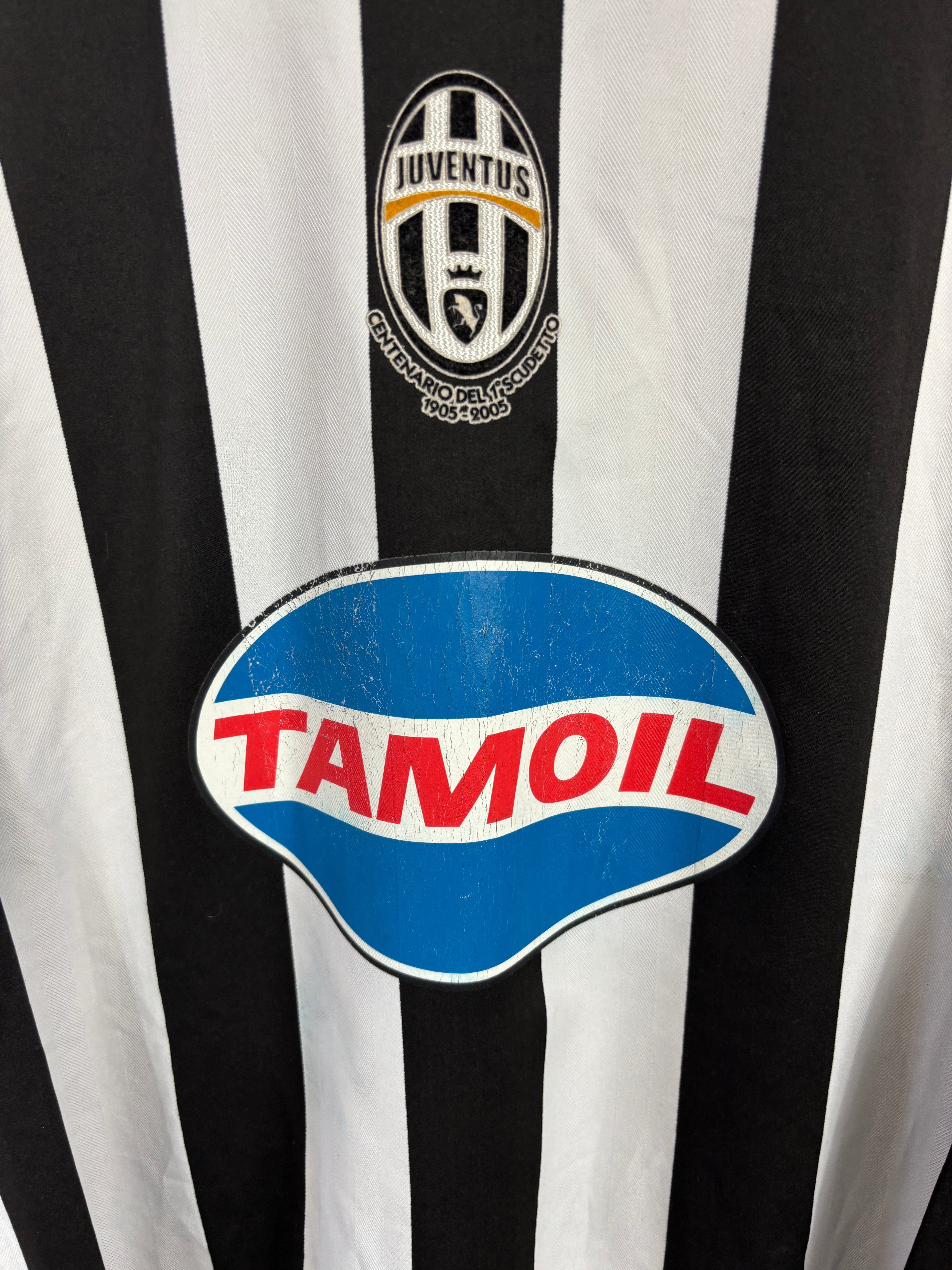 JUVENTUS 2005/06 IBRAHIMOVIC LONGSLEEVE HOME SHIRT (L) NIKE