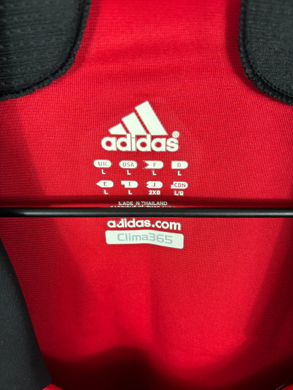 AC MILAN 2007/08 KAKA #22 HOME SHIRT (L) ADIDAS