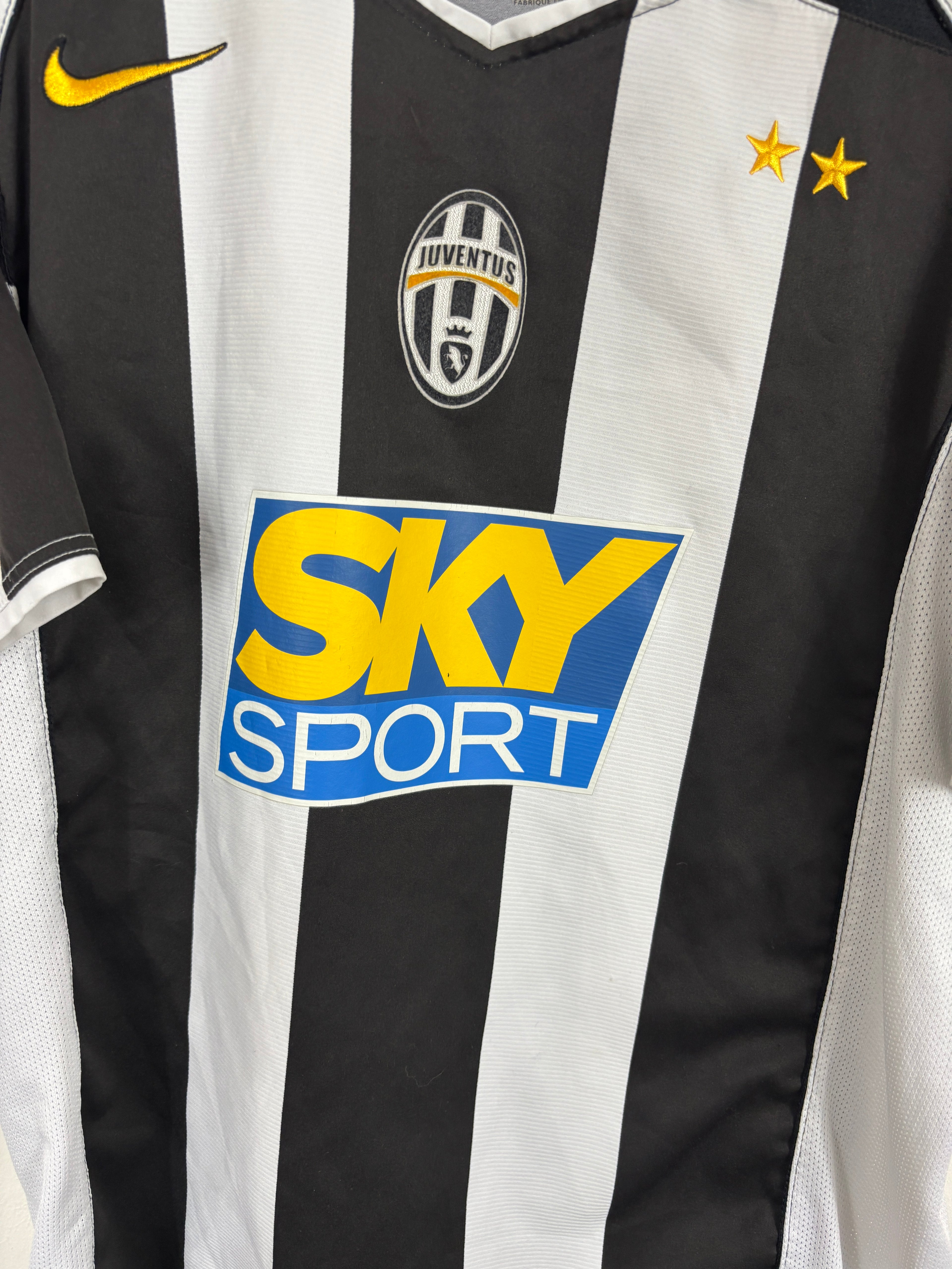 JUVENTUS 2004/05 NEDVED #11 HOME SHIRT (M) ADIDAS