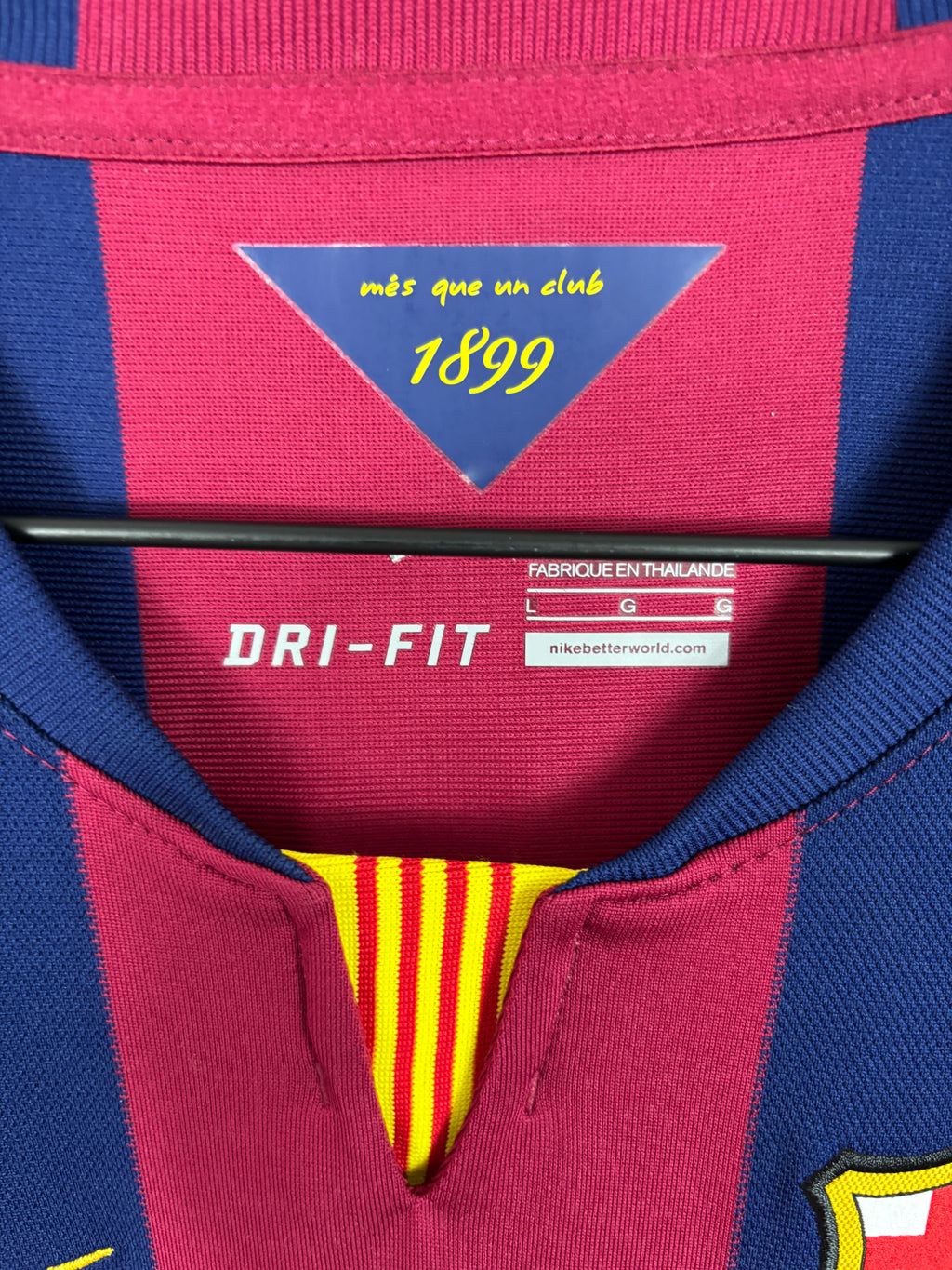 BARCELONA 2014/15 MESSI #10 HOME SHIRT (L) NIKE