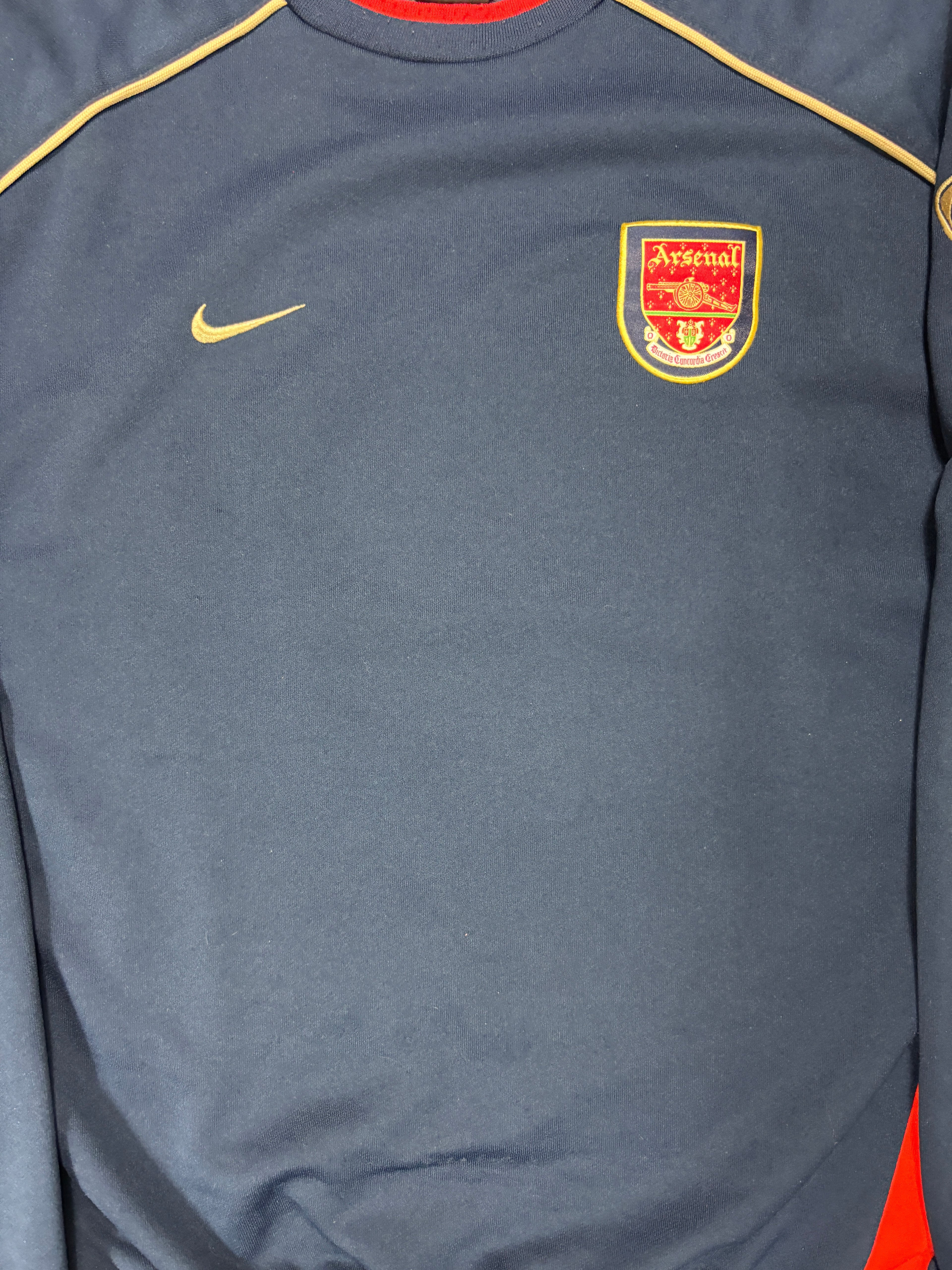 ARSENAL 2001/02 TRAINING SWEATER (M) NIKE