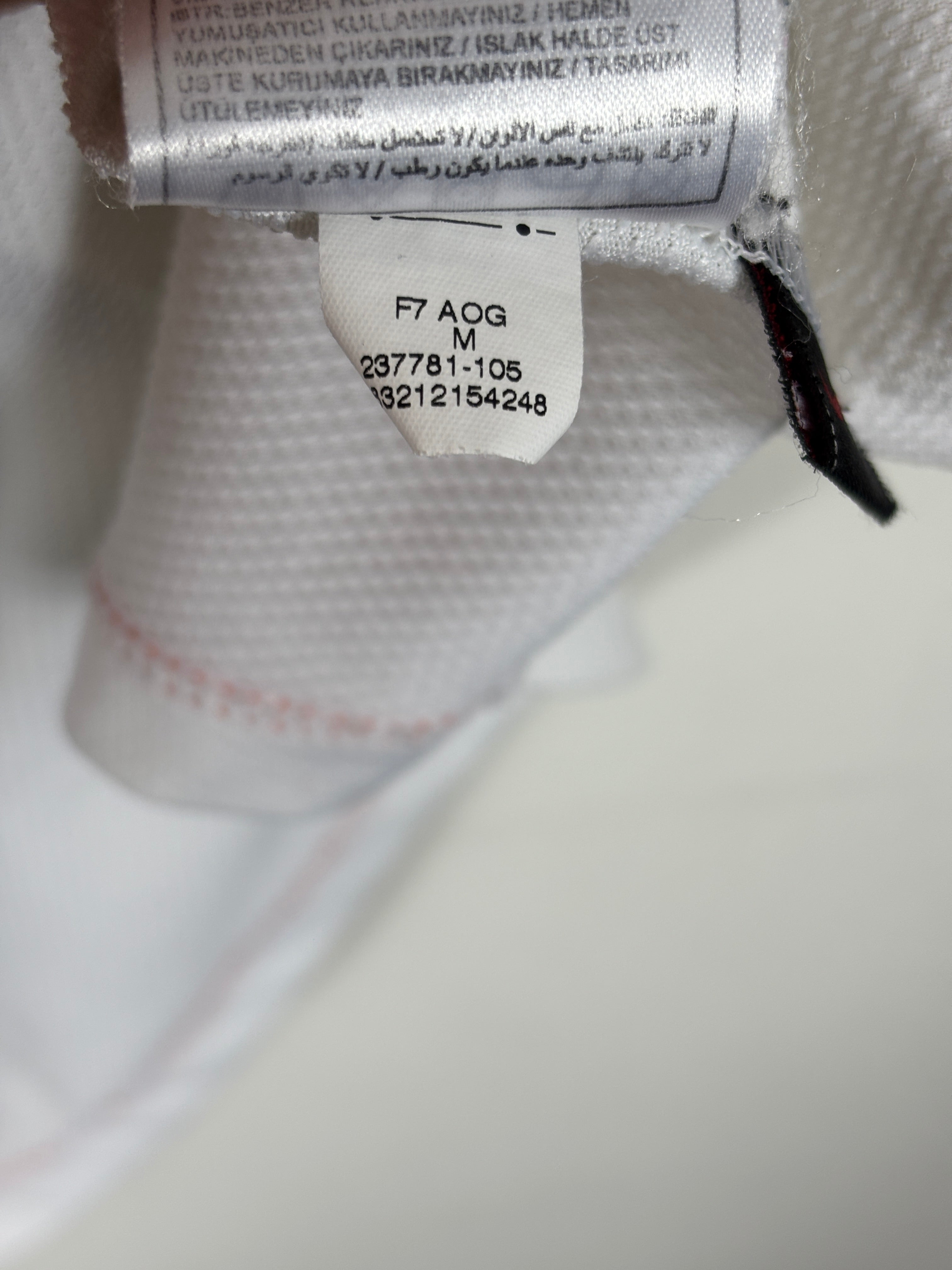 VALENCIA 2007/08 VILLA #7 HOME SHIRT (M) NIKE