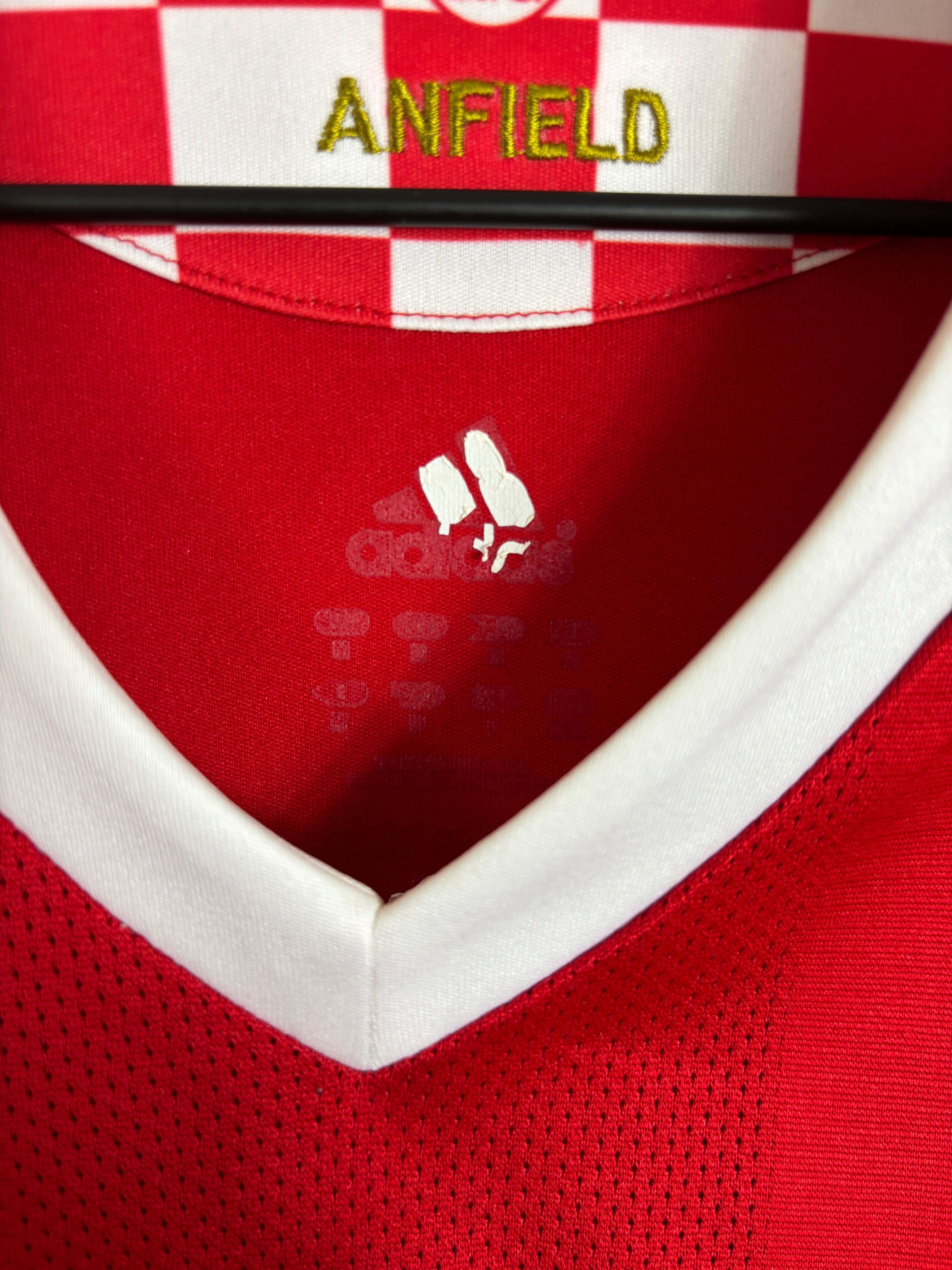 LIVERPOOL 2008/10 GERRARD #8 HOME SHIRT (M) ADIDAS