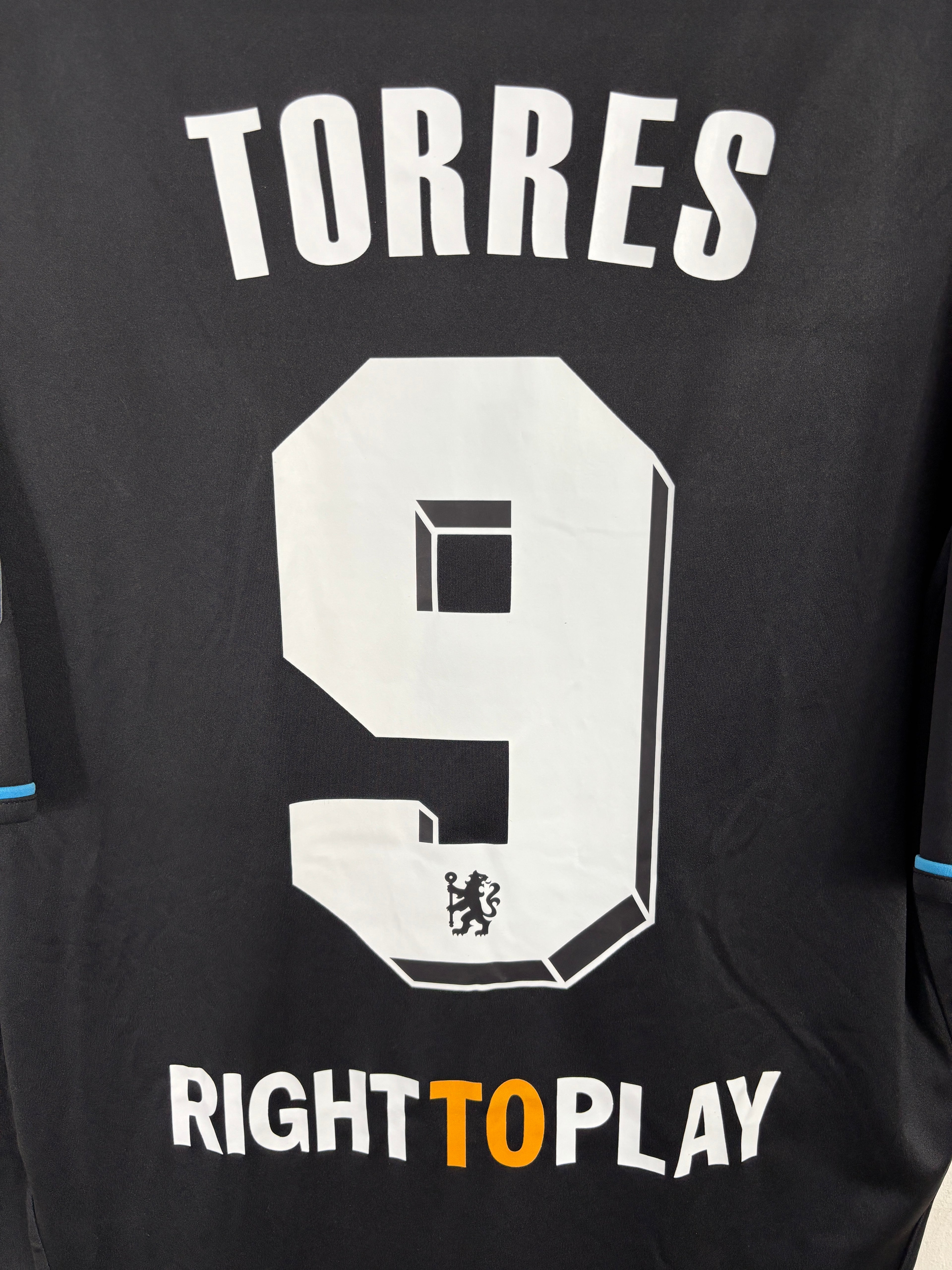 CHELSEA 2011/12 TORRES #9 UCL AWAY SHIRT (L) ADIDAS