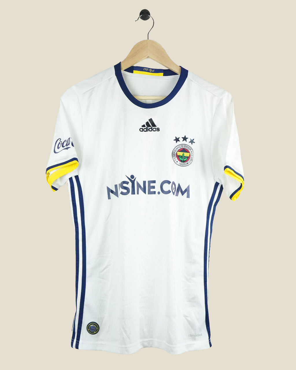 FENERBAHCE 2016/17 VAN PERSIE AWAY SHIRT (M) ADIDAS