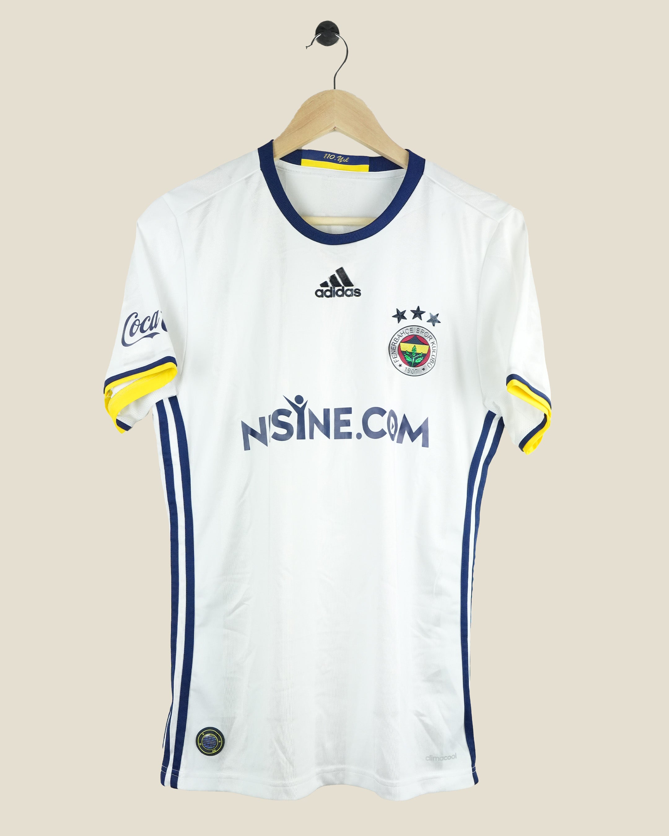 FENERBAHCE 2016/17 VAN PERSIE AWAY SHIRT (M) ADIDAS