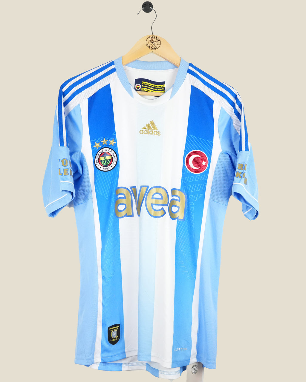 FENERBAHCE 2011/12 YILMAZ AWAY SHIRT (M) ADIDAS