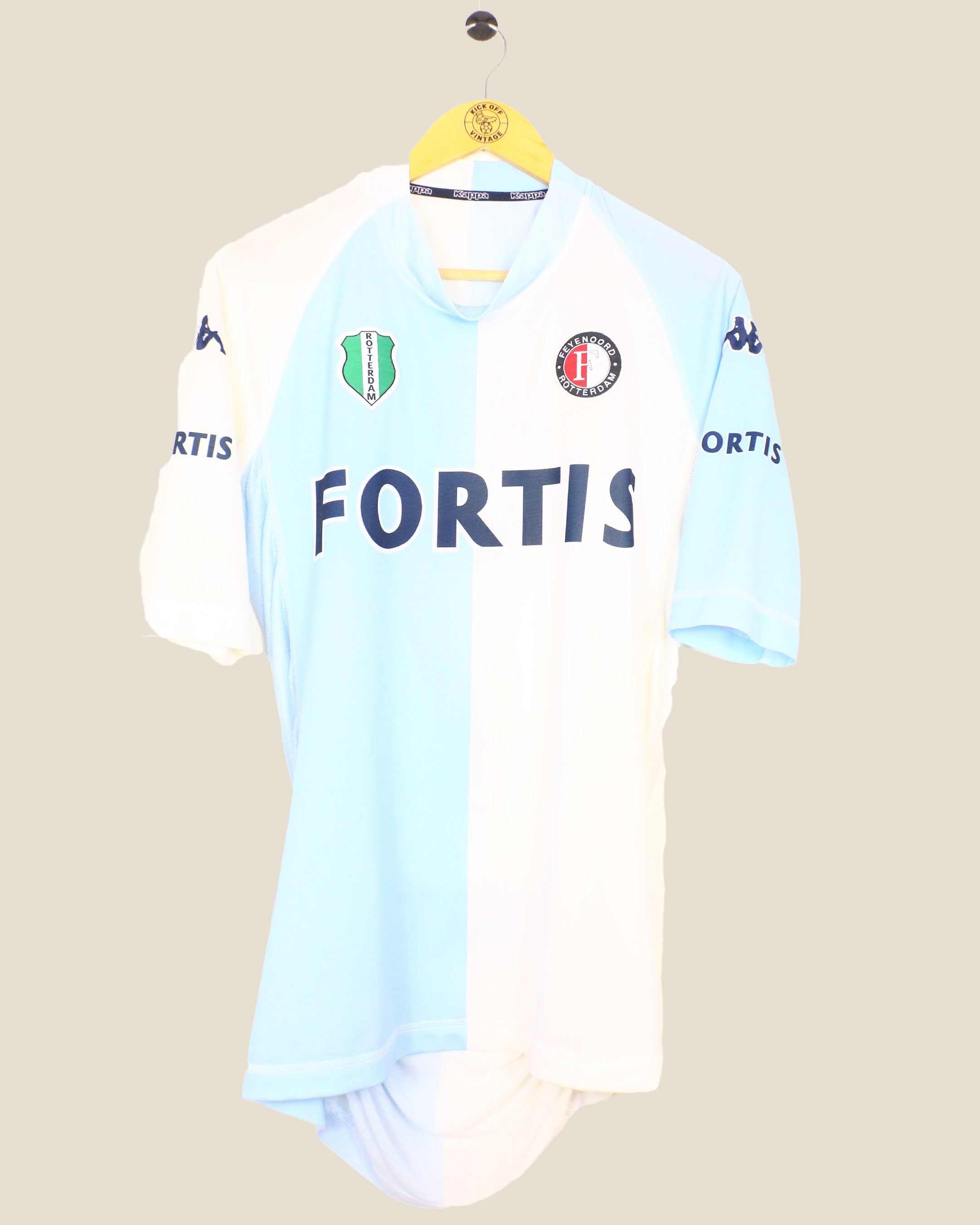 FEYENOORD 2004/05 KUYT AWAY SHIRT (L) KAPPA