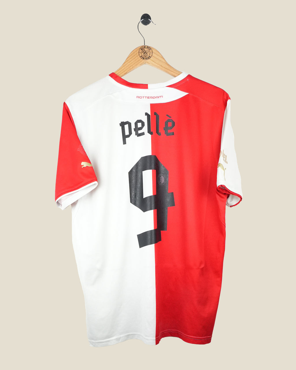 FEYENOORD 2013/14 PELLÈ HOME SHIRT (L) PUMA