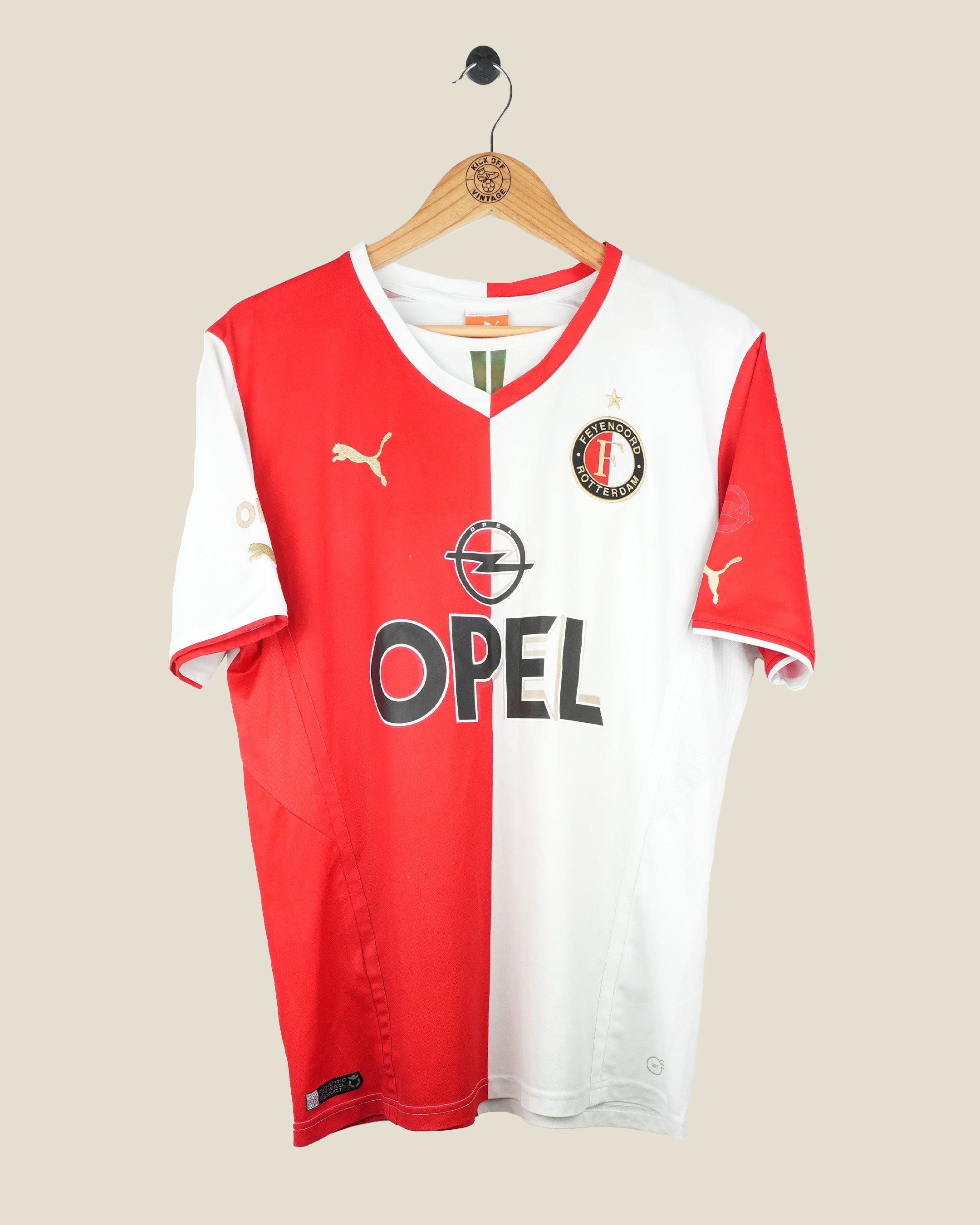 FEYENOORD 2013/14 PELLÈ HOME SHIRT (L) PUMA