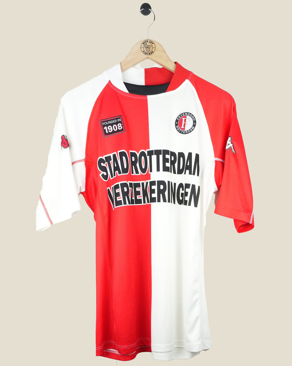 FEYENOORD 2002/03 VAN PERSIE HOME SHIRT (M) KAPPA