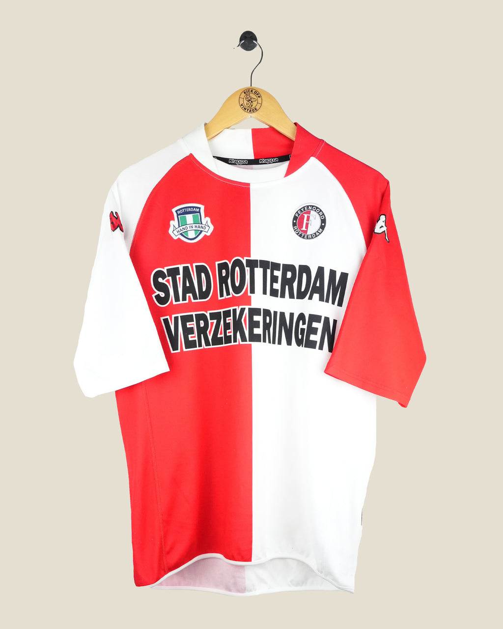 FEYENOORD 2003/04 VAN PERSIE HOME SHIRT (XL) KAPPA