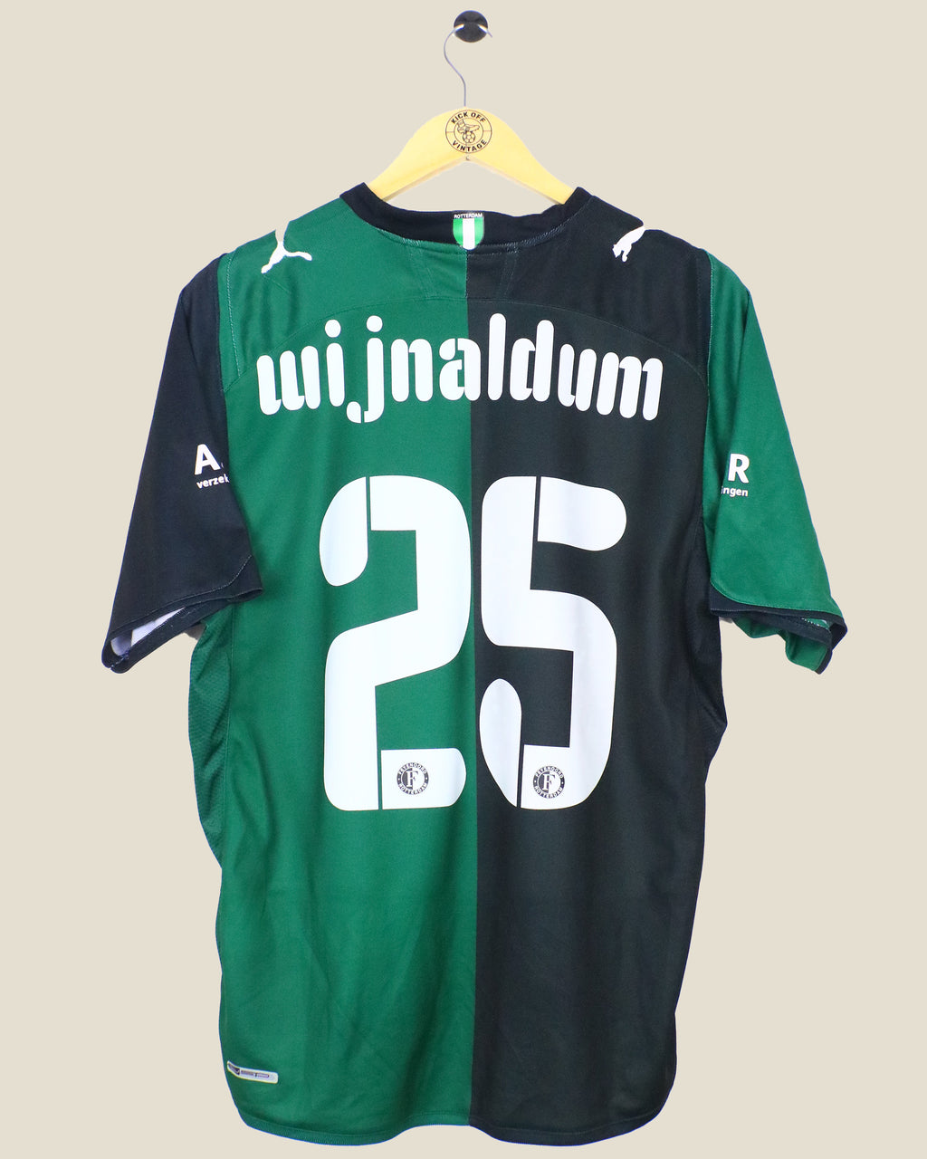 FEYENOORD 2009/10 WIJNALDUM AWAY SHIRT (M) PUMA