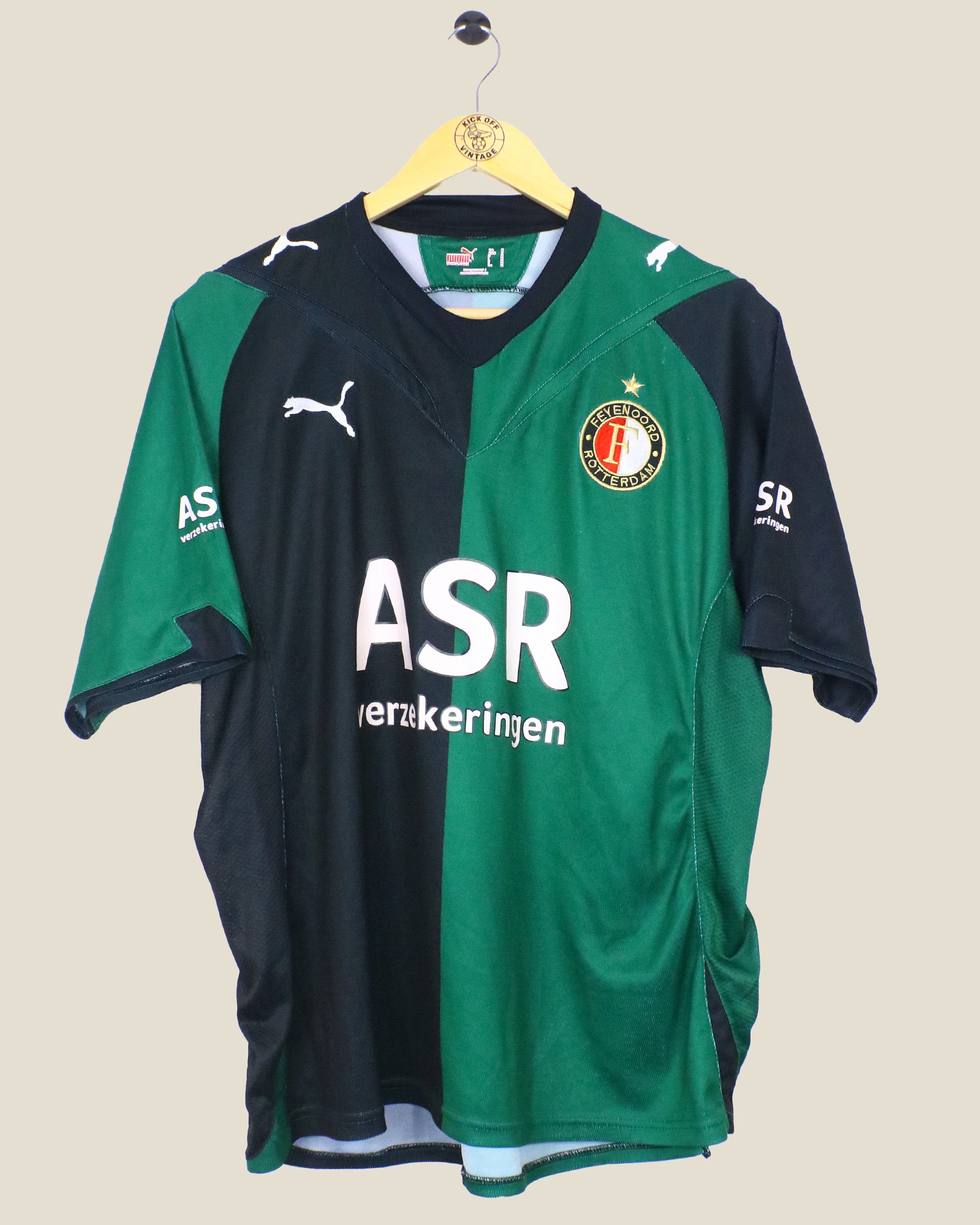 FEYENOORD 2009/10 WIJNALDUM AWAY SHIRT (M) PUMA