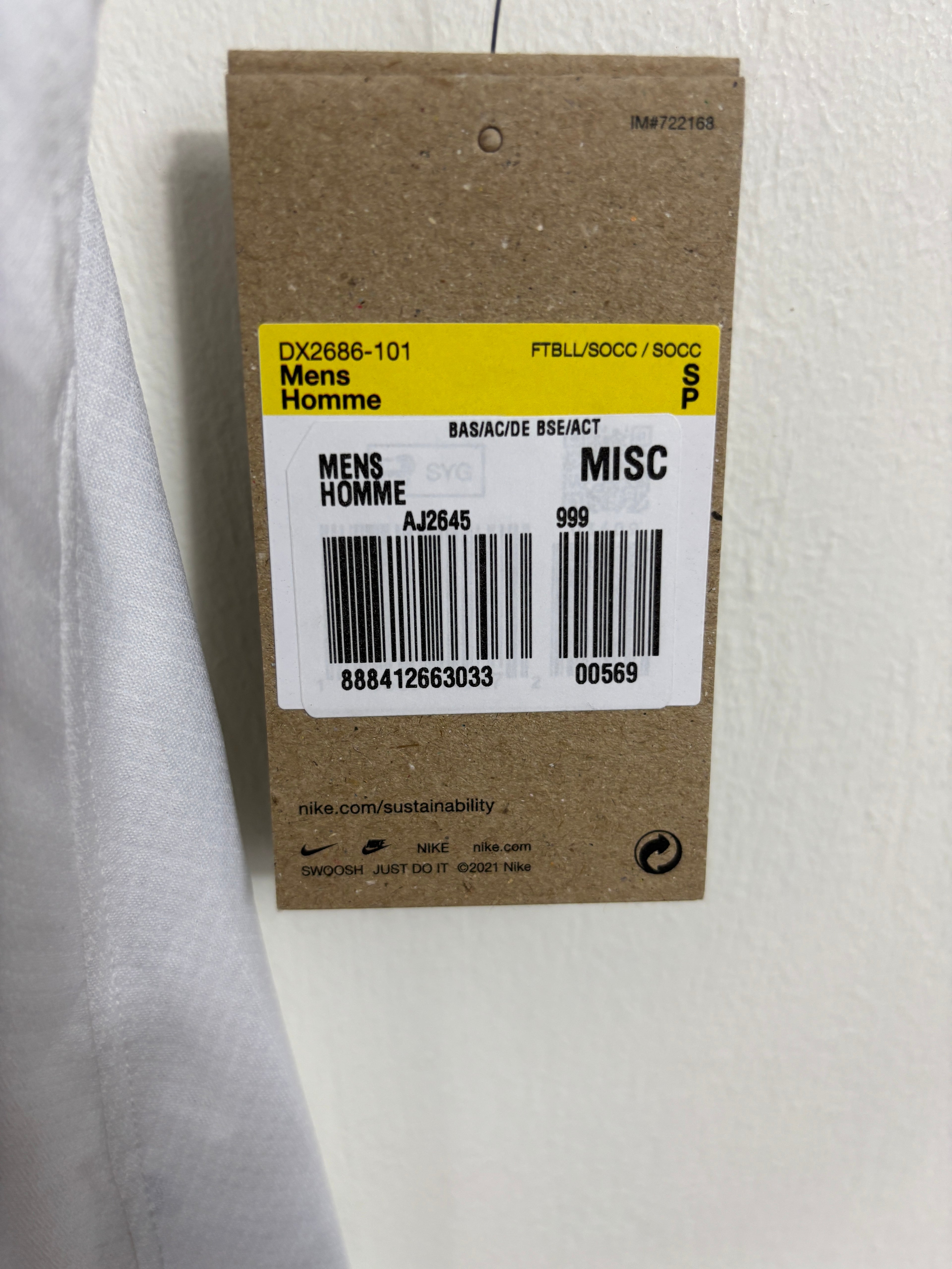 BARCELONA 2023/24 AWAY SHIRT *BNWT* (S) NIKE