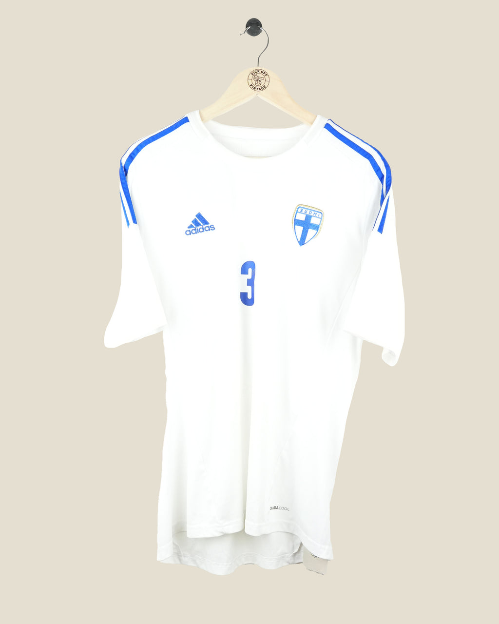 FINLAND 2012 MOISANDER HOME SHIRT (L) ADIDAS