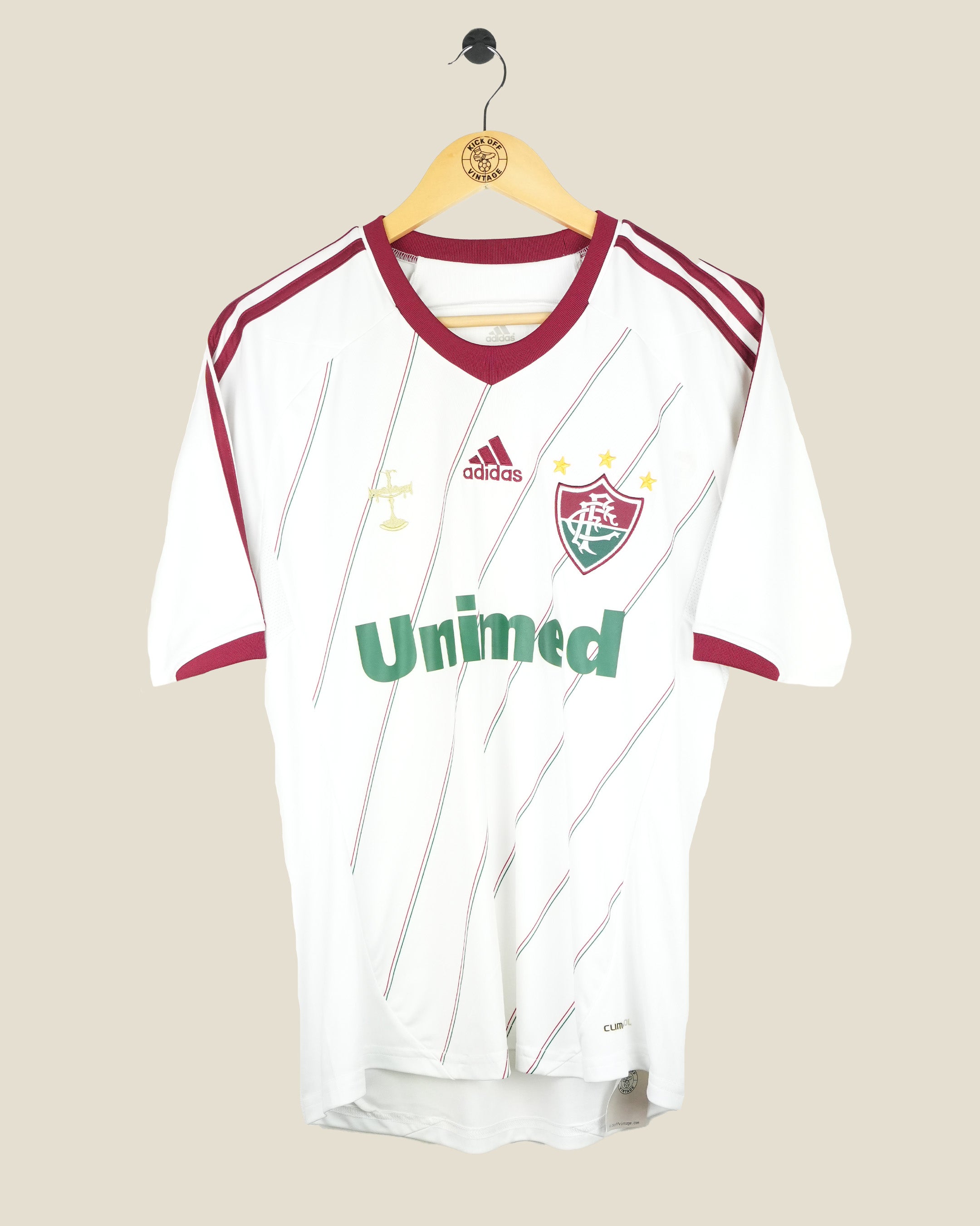 FLUMINENSE 2012/13 DECO AWAY SHIRT (S) ADIDAS