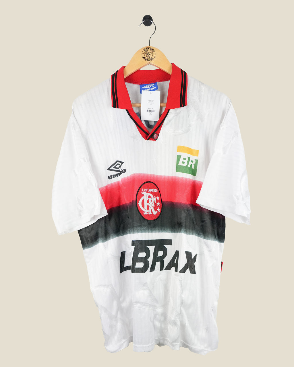 FLAMENGO 1997/98 AWAY SHIRT (XL) UMBRO